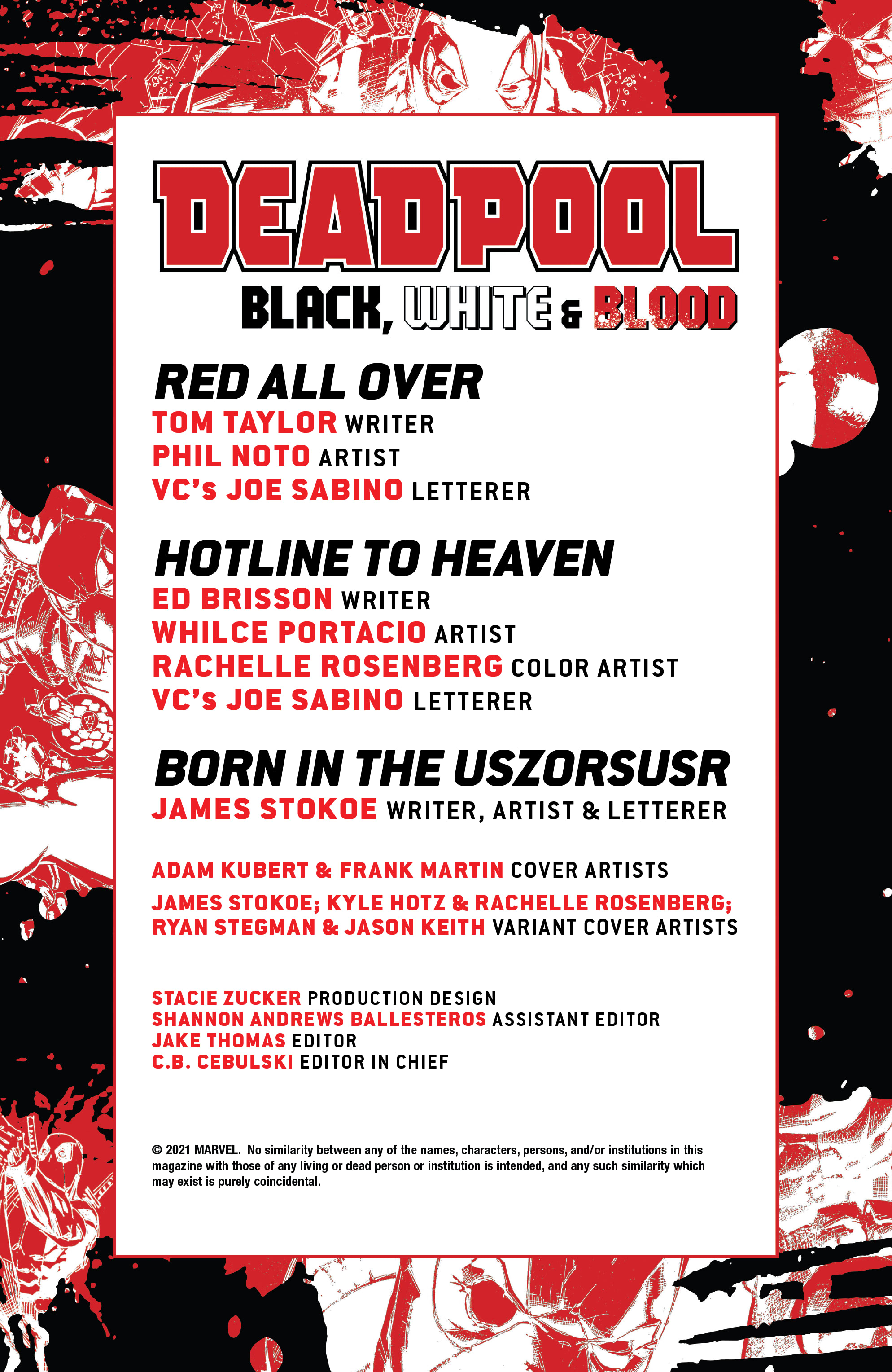 Deadpool: Black, White & Blood (2021-) issue 1 - Page 4