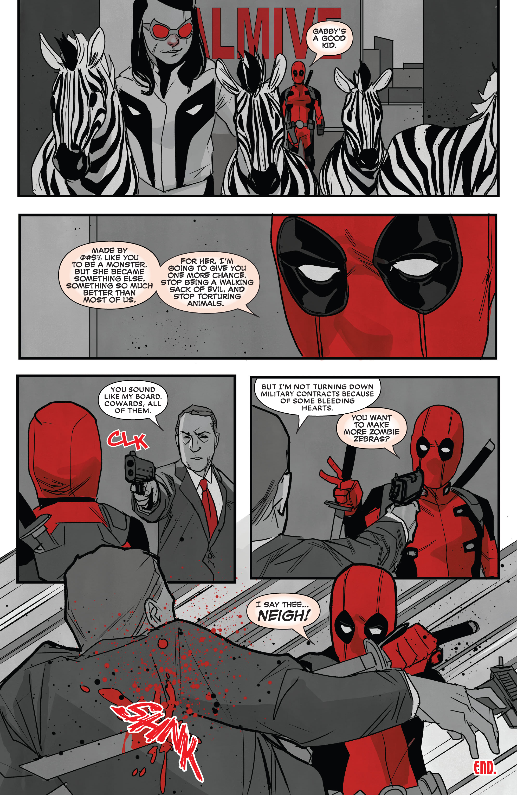 Deadpool: Black, White & Blood (2021-) issue 1 - Page 12