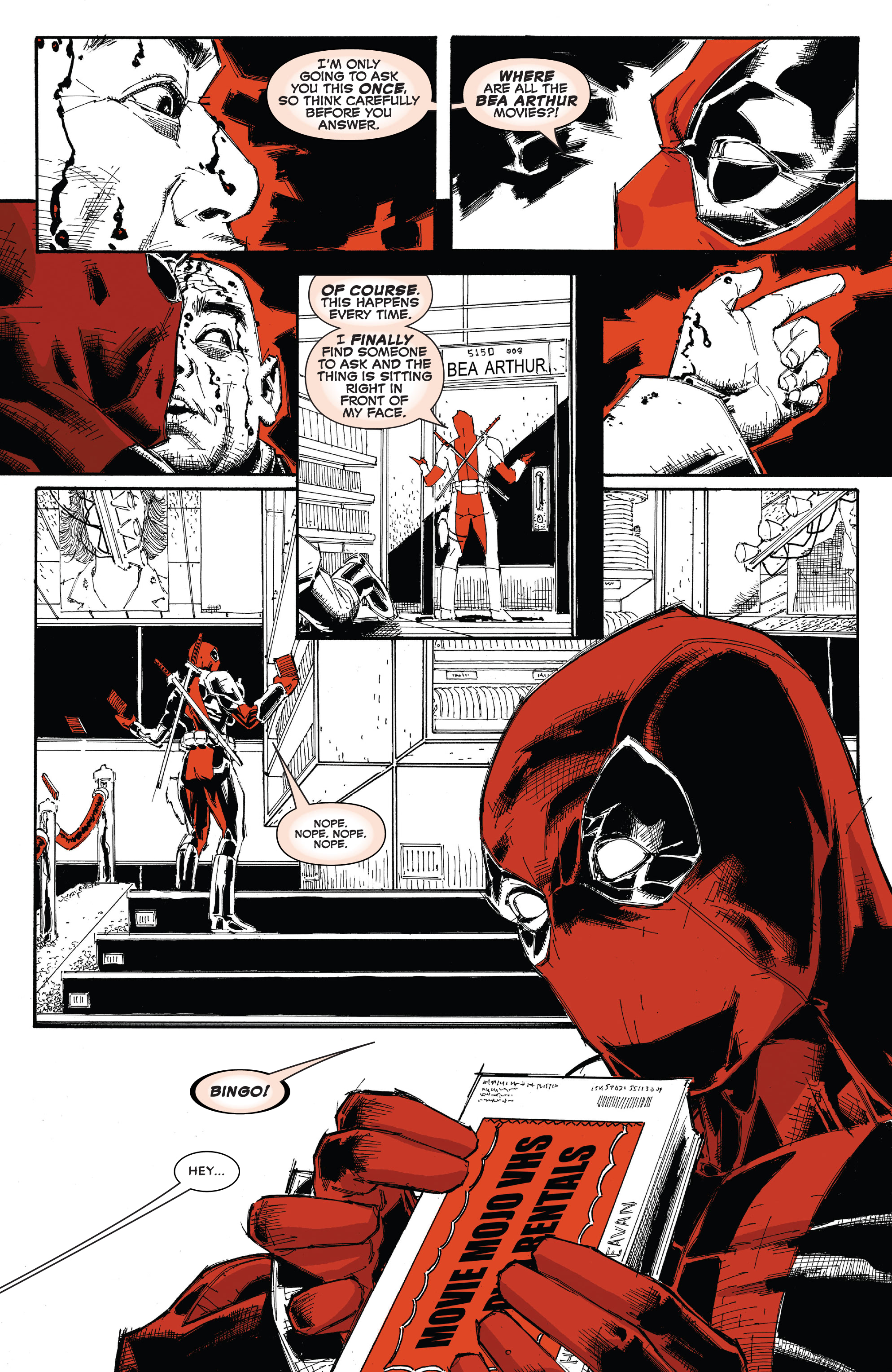 Deadpool Black, White & Blood (2021) Chapter 1 Page 1