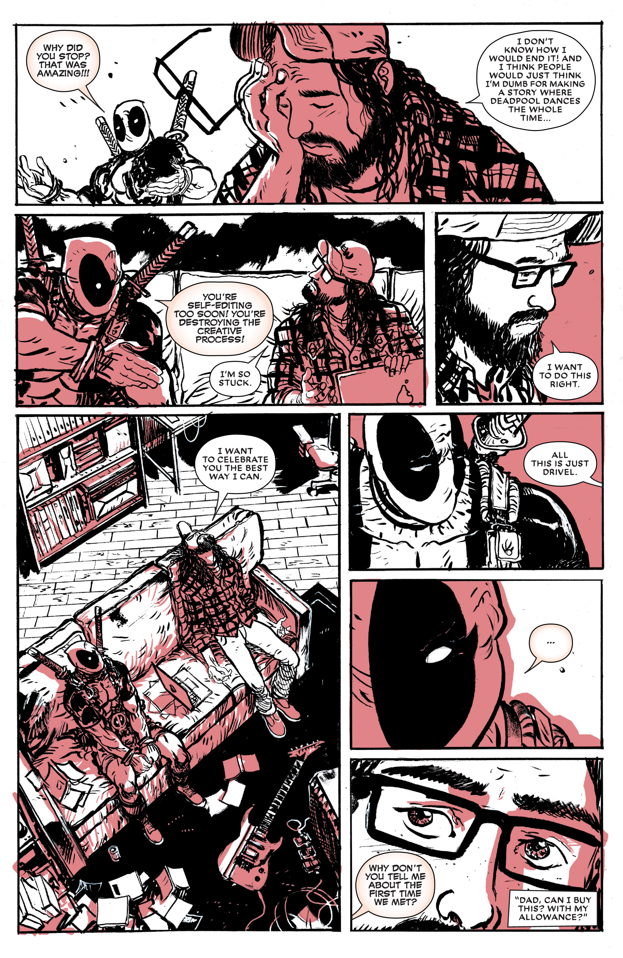 Deadpool Black, White & Blood (2021) Chapter 2 Page 1