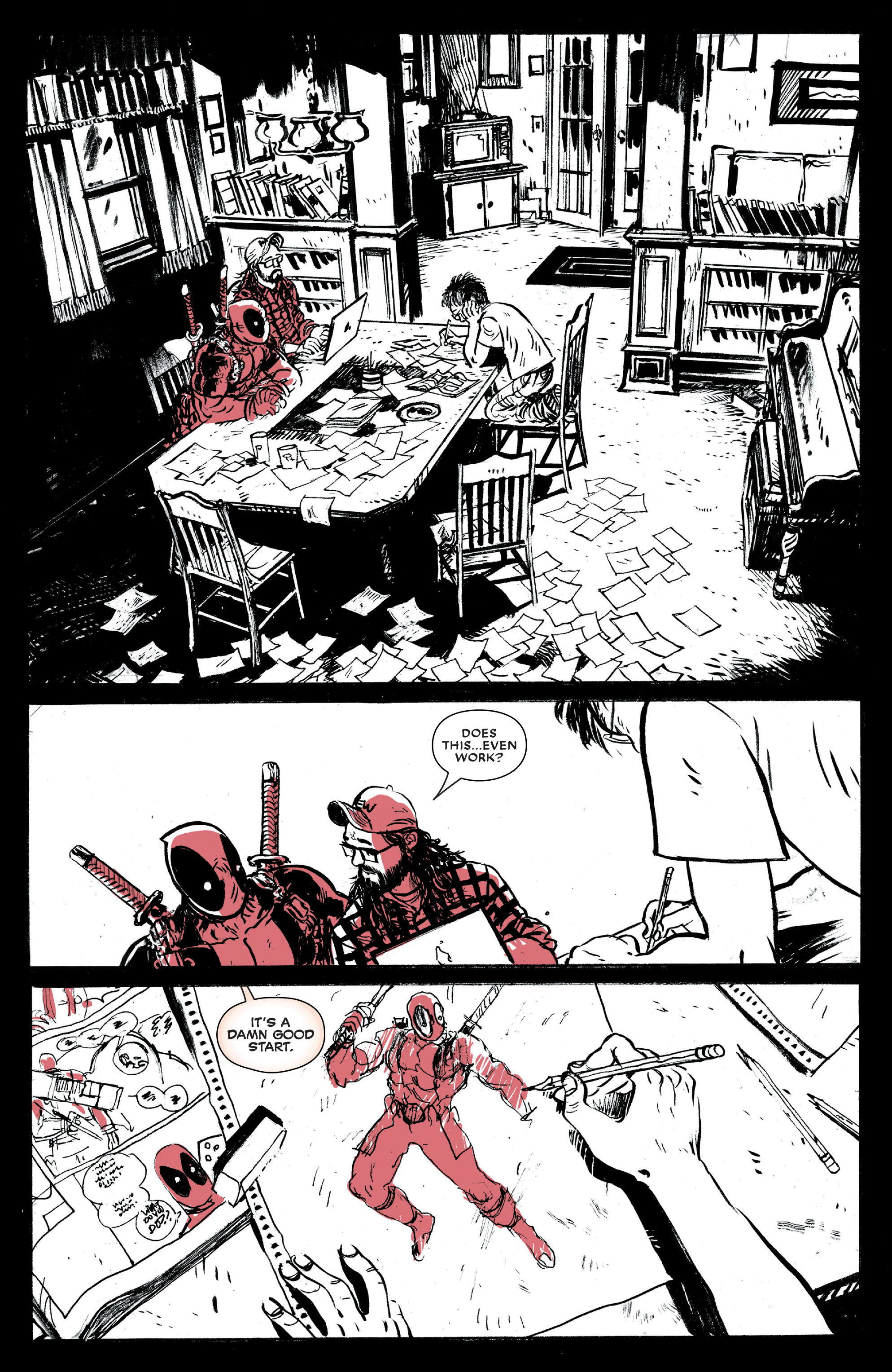 Deadpool Black, White & Blood (2021) Chapter 2 Page 1