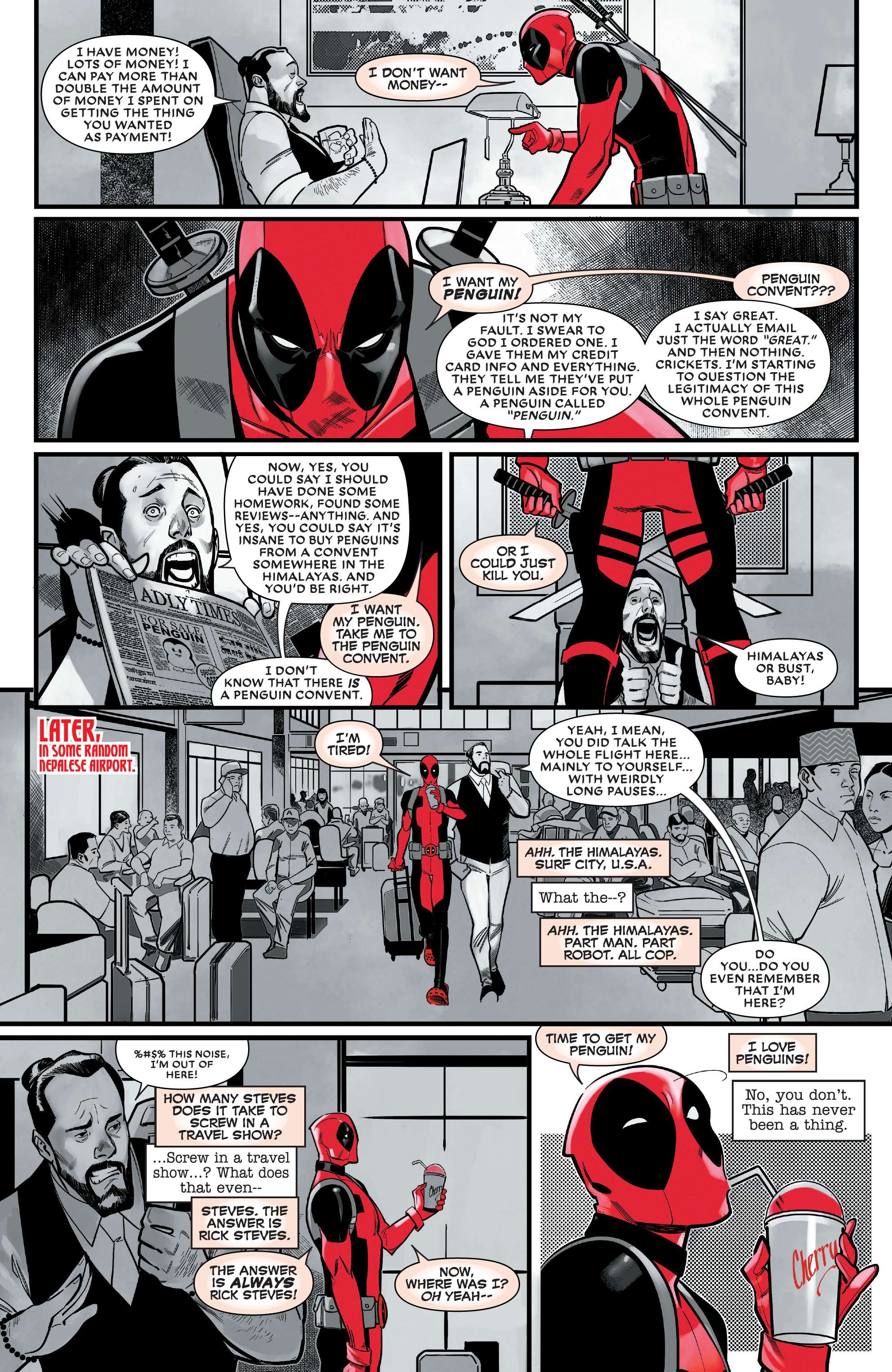 Deadpool Black, White & Blood (2021) Chapter 3 Page 1