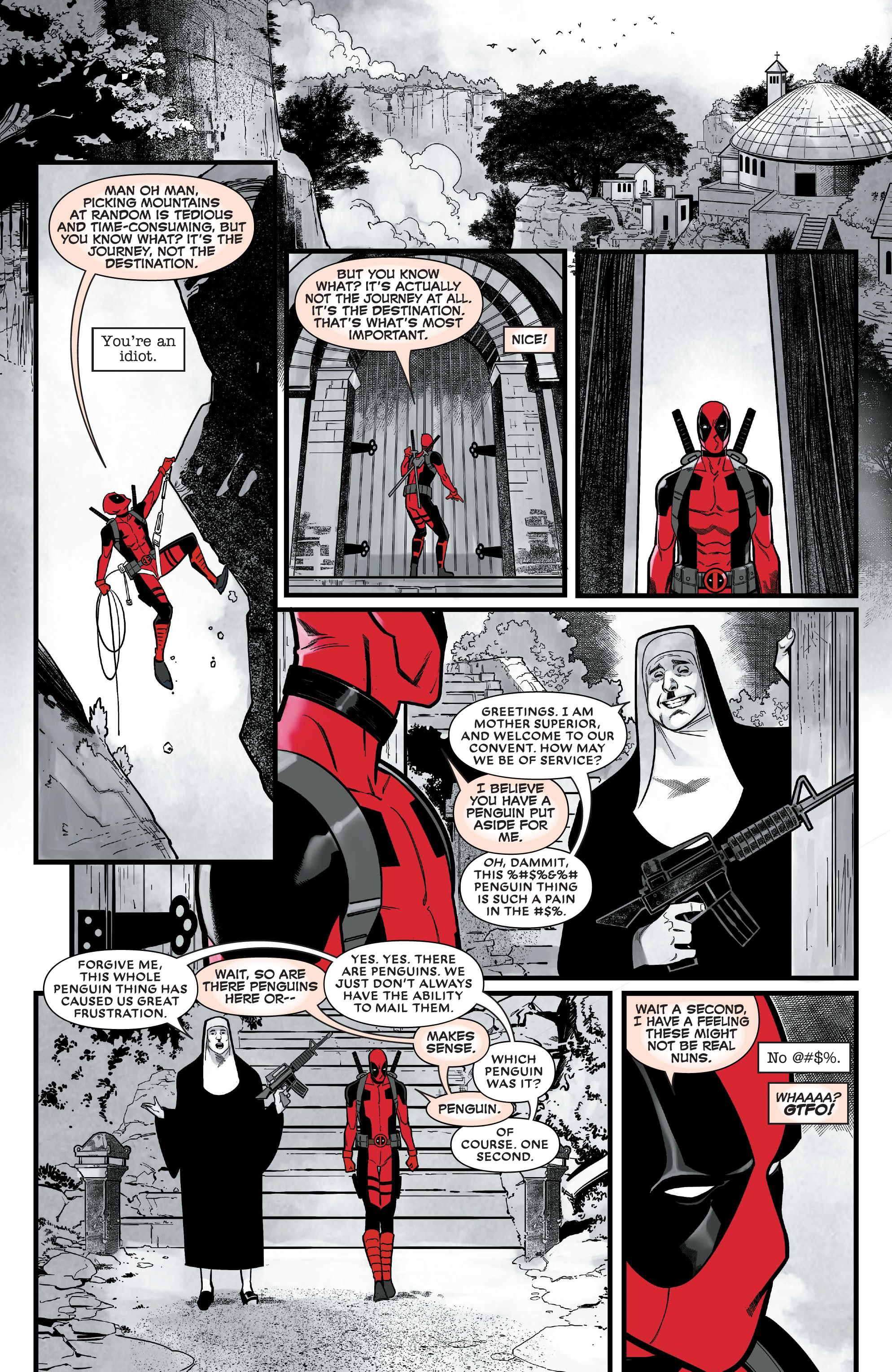 Deadpool Black, White & Blood (2021) Chapter 3 Page 1