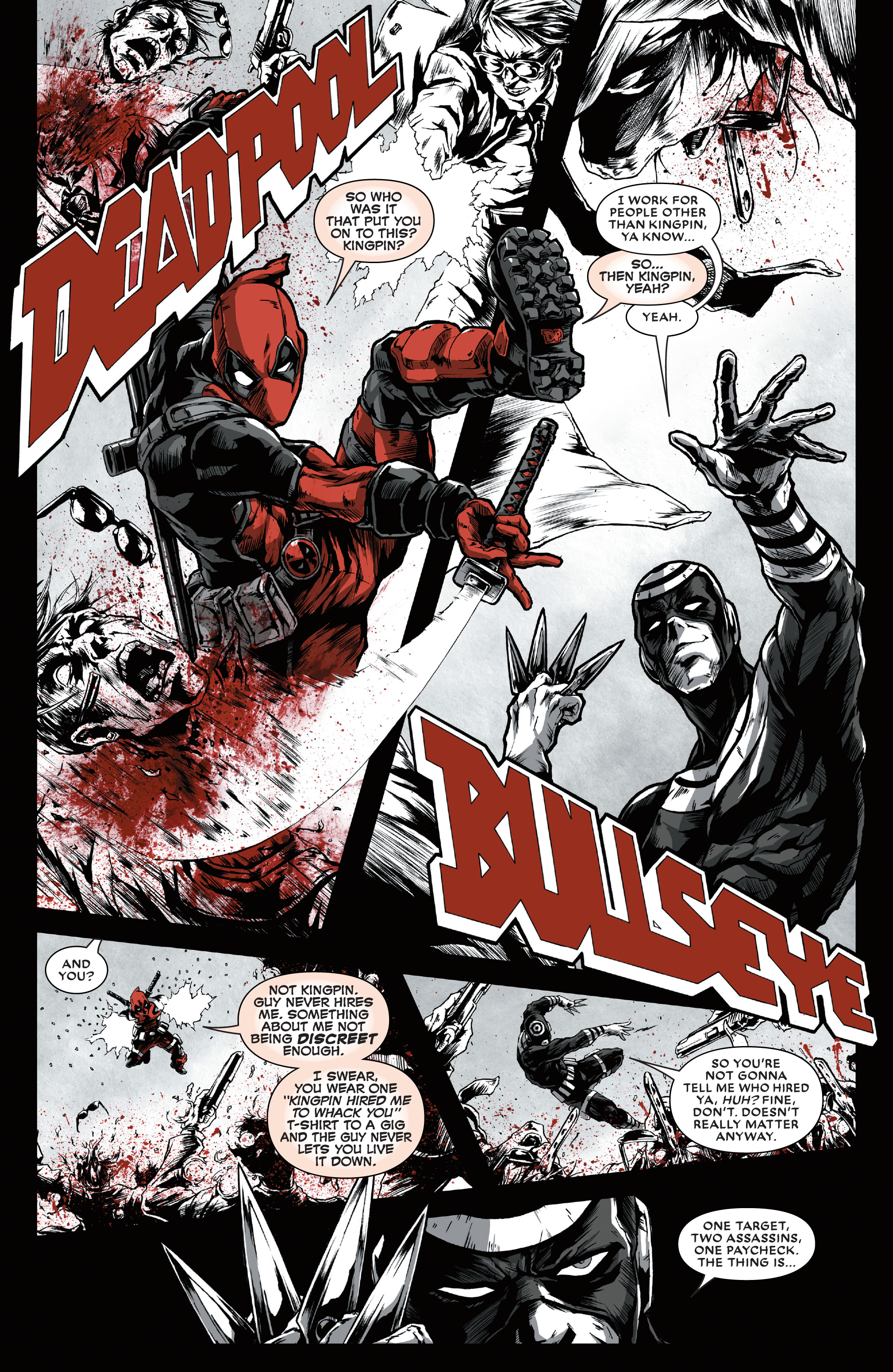 Deadpool Black, White & Blood (2021) Chapter 3 Page 1