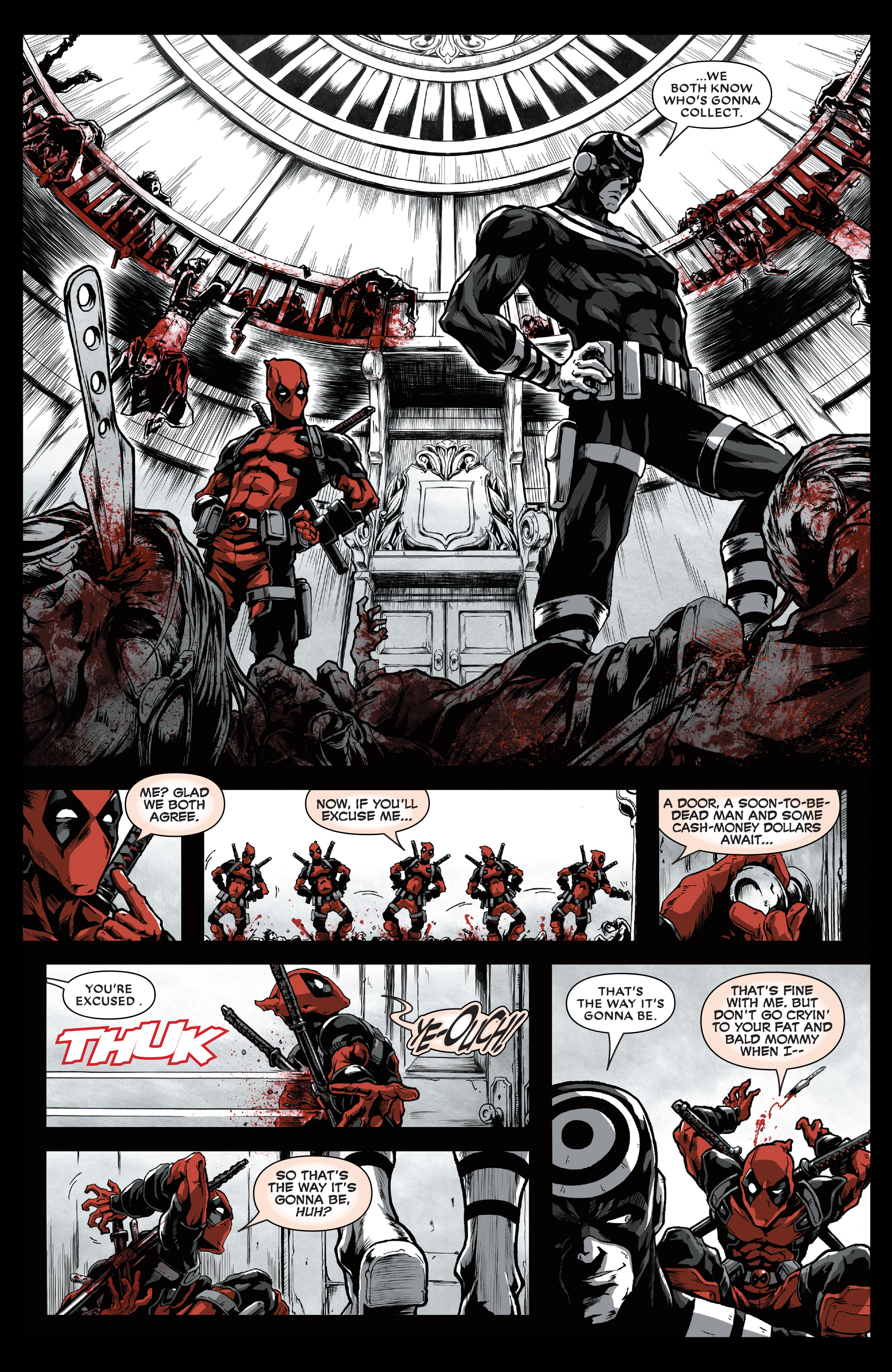 Deadpool Black, White & Blood (2021) Chapter 3 Page 1