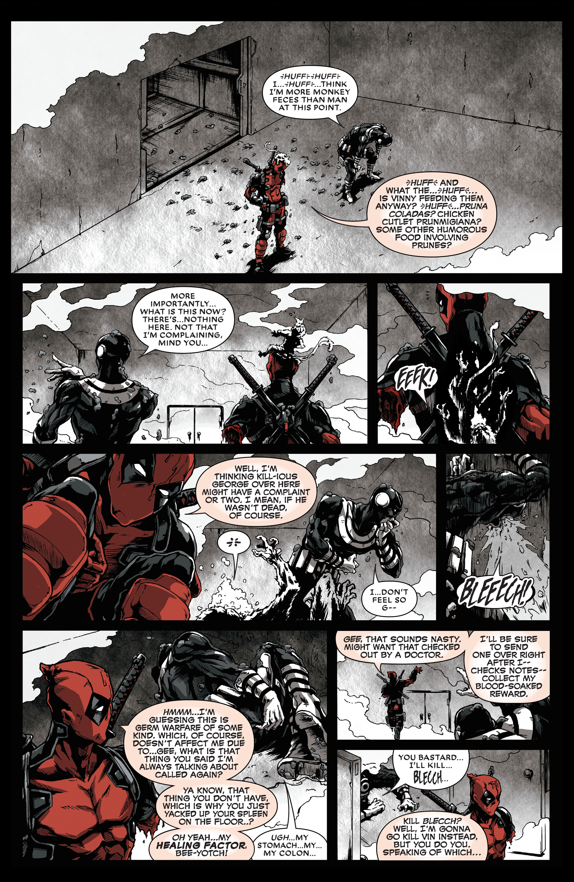 Deadpool Black, White & Blood (2021) Chapter 3 Page 1