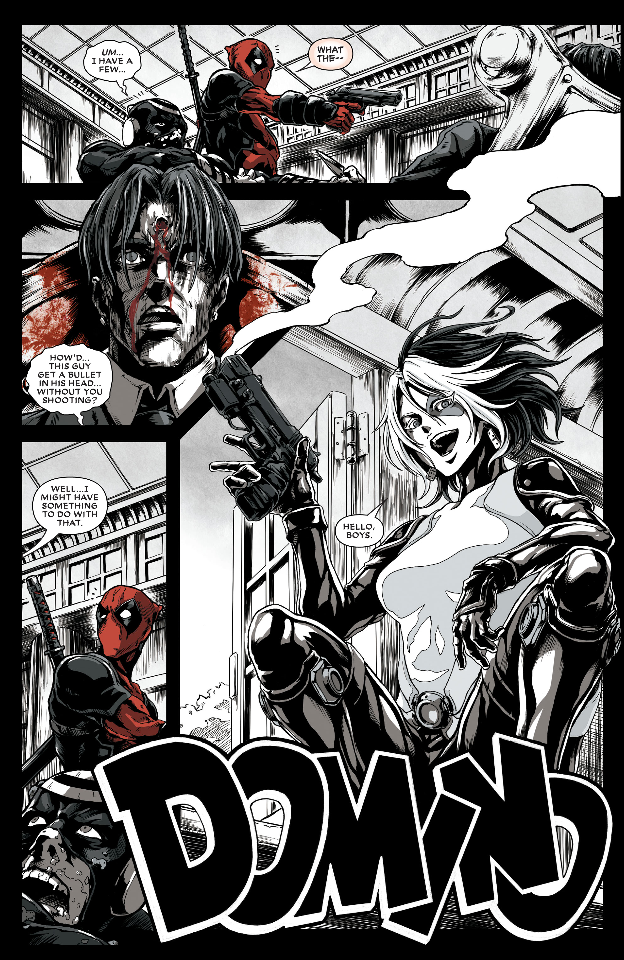Deadpool Black, White & Blood (2021) Chapter 3 Page 1