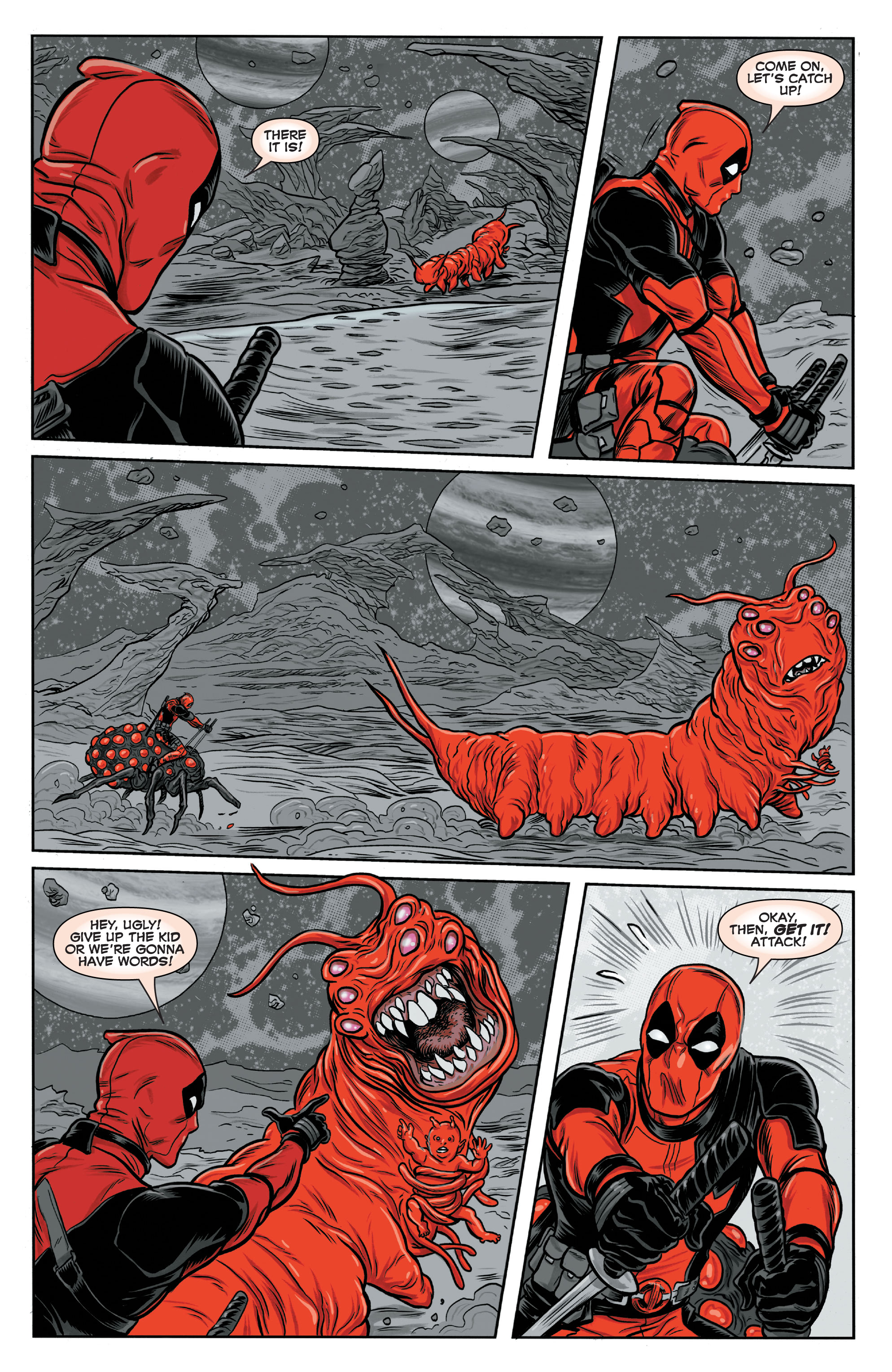 Deadpool Black, White & Blood (2021) Chapter 4 Page 1