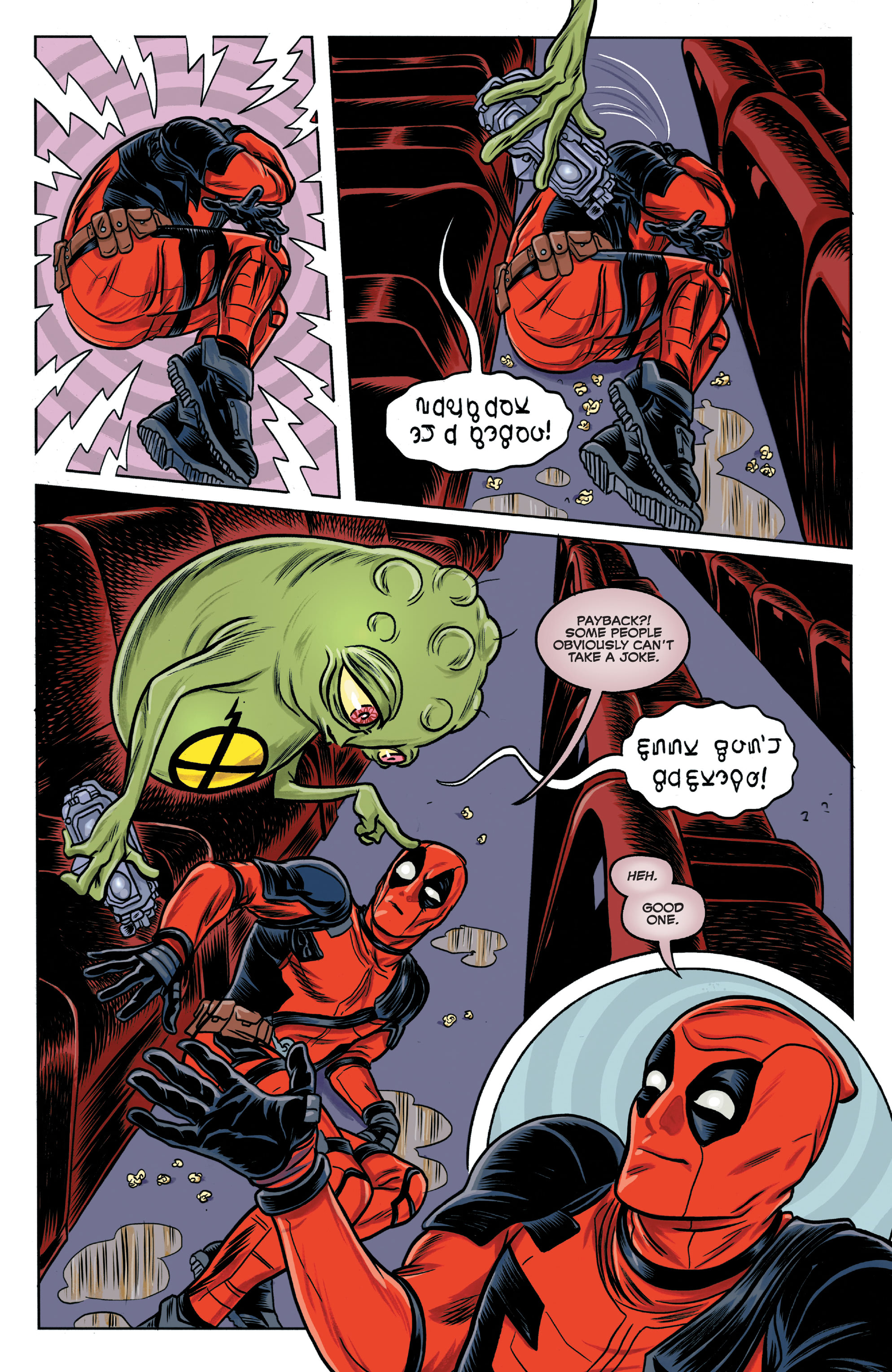 Deadpool Black, White & Blood (2021) Chapter 4 Page 1