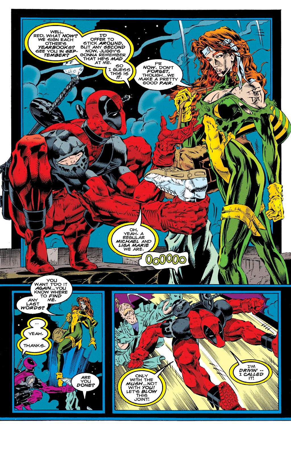 Deadpool: Hey, It's Deadpool! Marvel Select Edition (2021) issue HC - Page 206