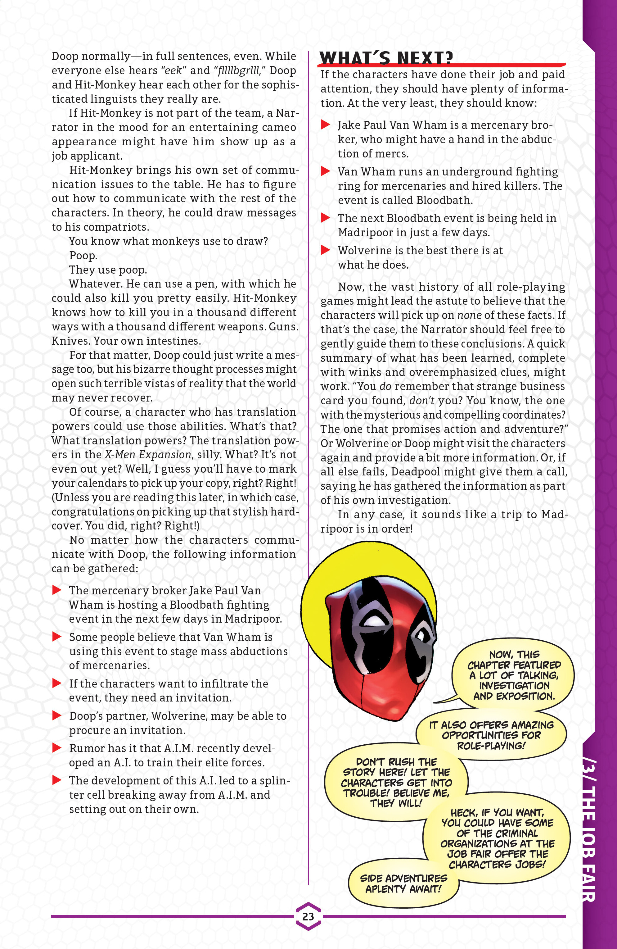 Deadpool Role-plays The Marvel Universe (2024-) issue 1 - Page 25