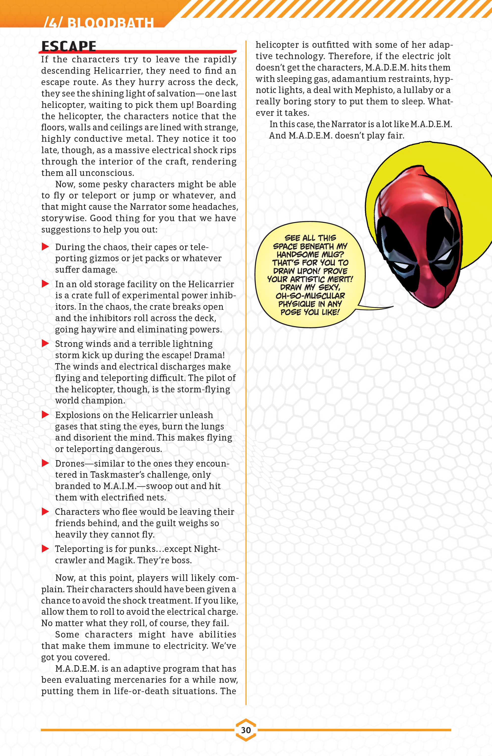 Deadpool Role-plays The Marvel Universe (2024-) issue 1 - Page 32