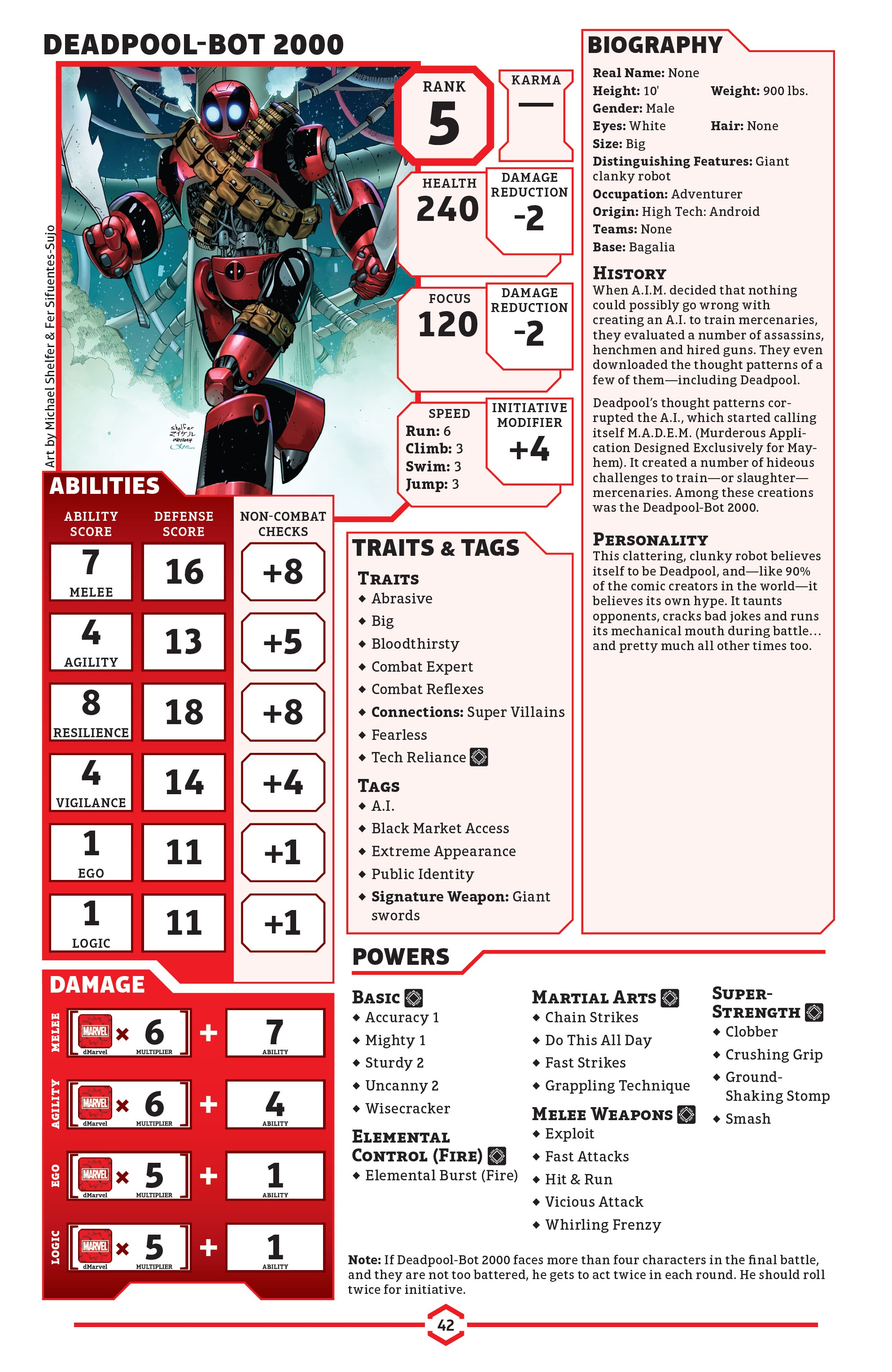 Deadpool Role-plays The Marvel Universe (2024-) issue 1 - Page 43