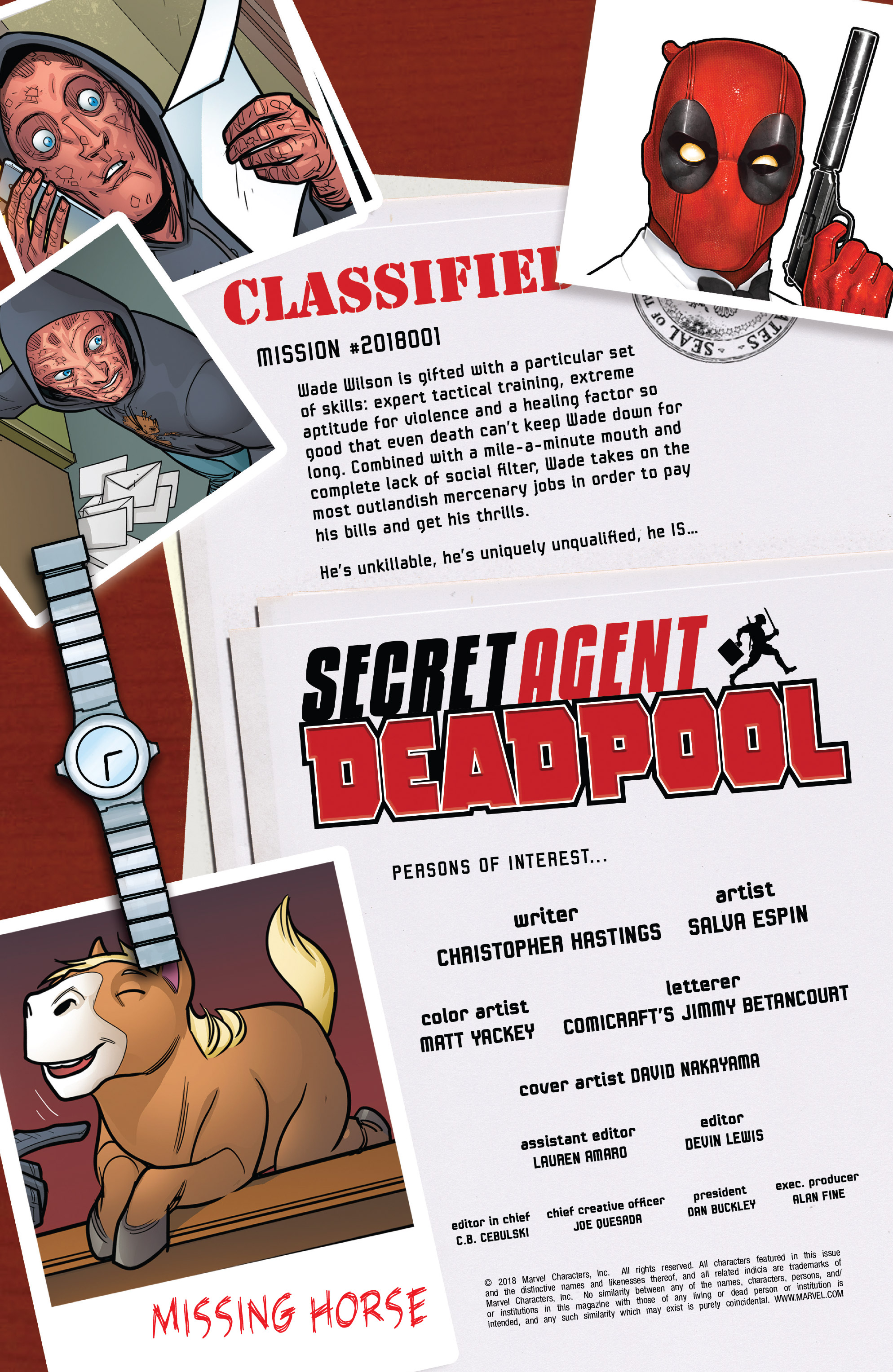 Deadpool: Secret Agent Deadpool (2018-): Chapter 1 - Page 2