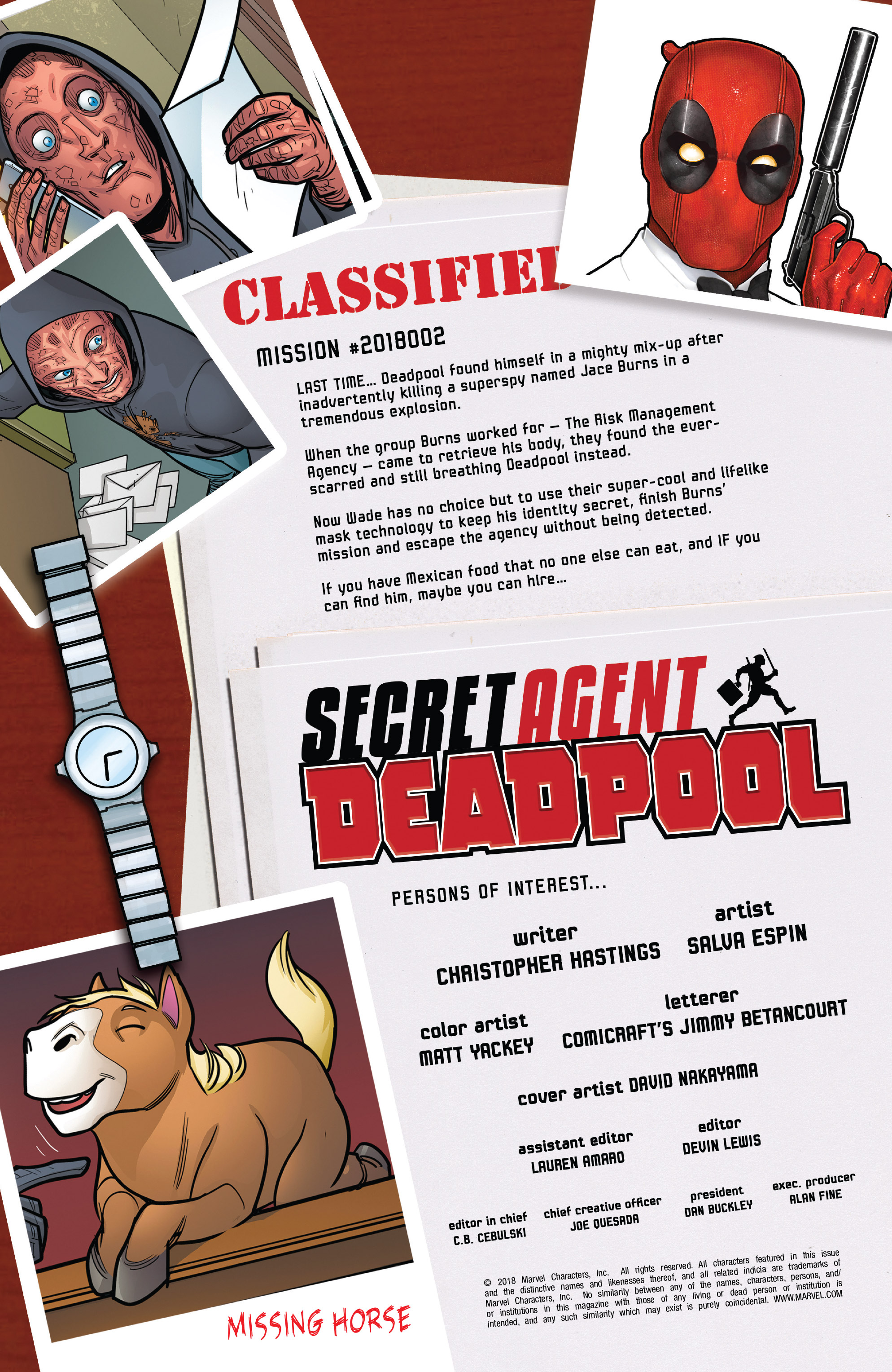 Deadpool: Secret Agent Deadpool (2018-): Chapter 2 - Page 2