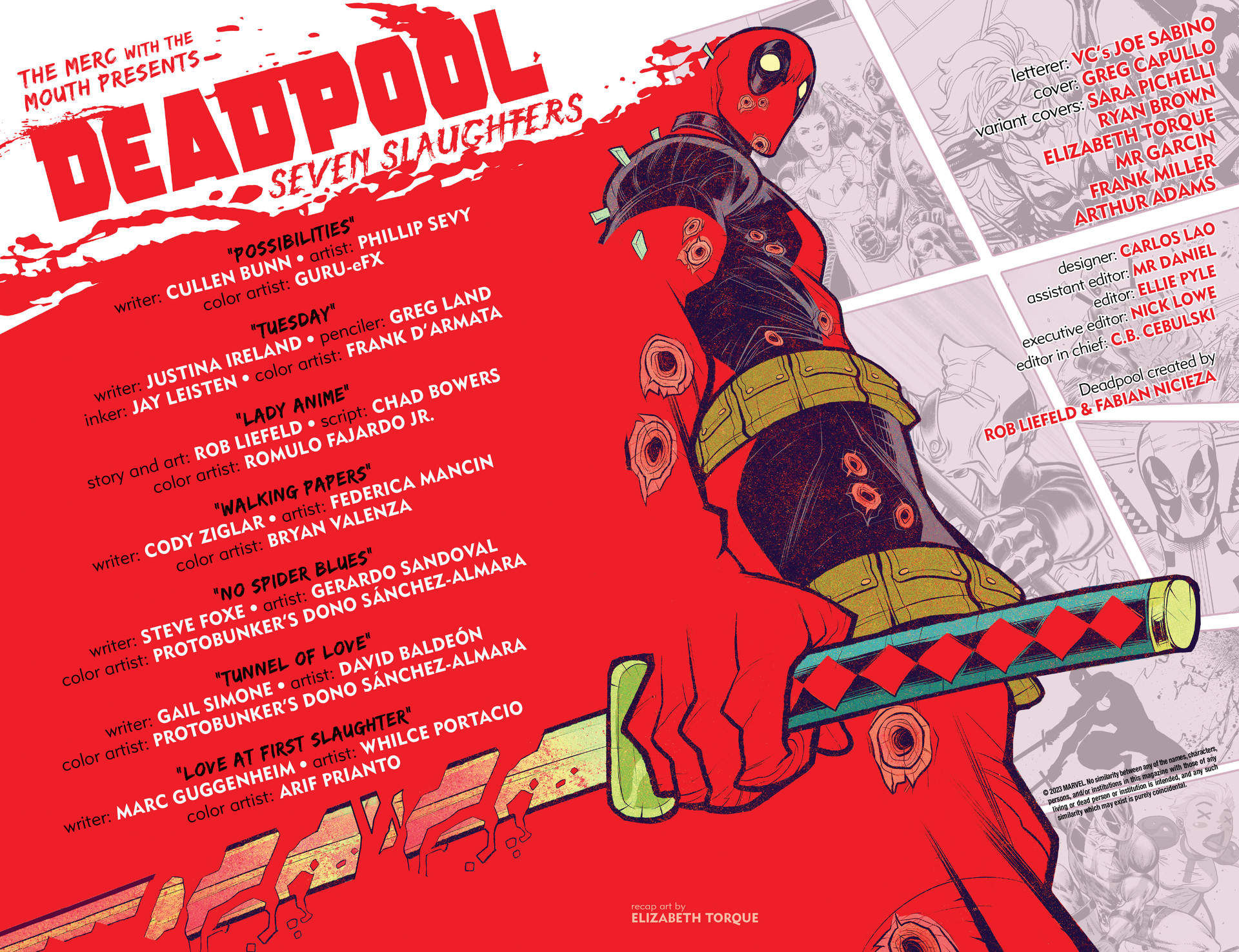 Deadpool: Seven Slaughters (2023-) issue 1 - Page 12