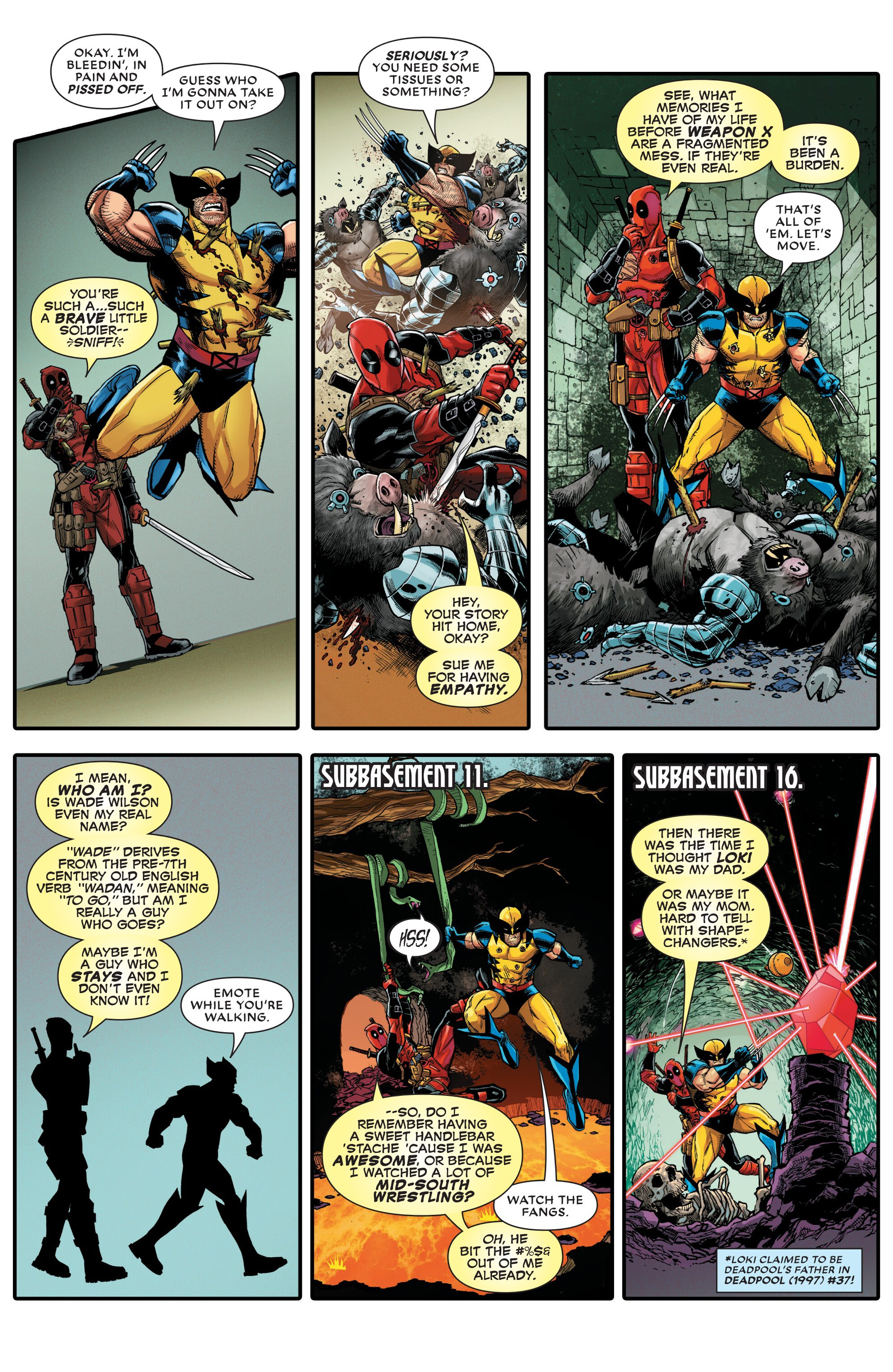 Deadpool vs. Wolverine: Slash 'Em Up (2025-): Chapter 1 - Page 22