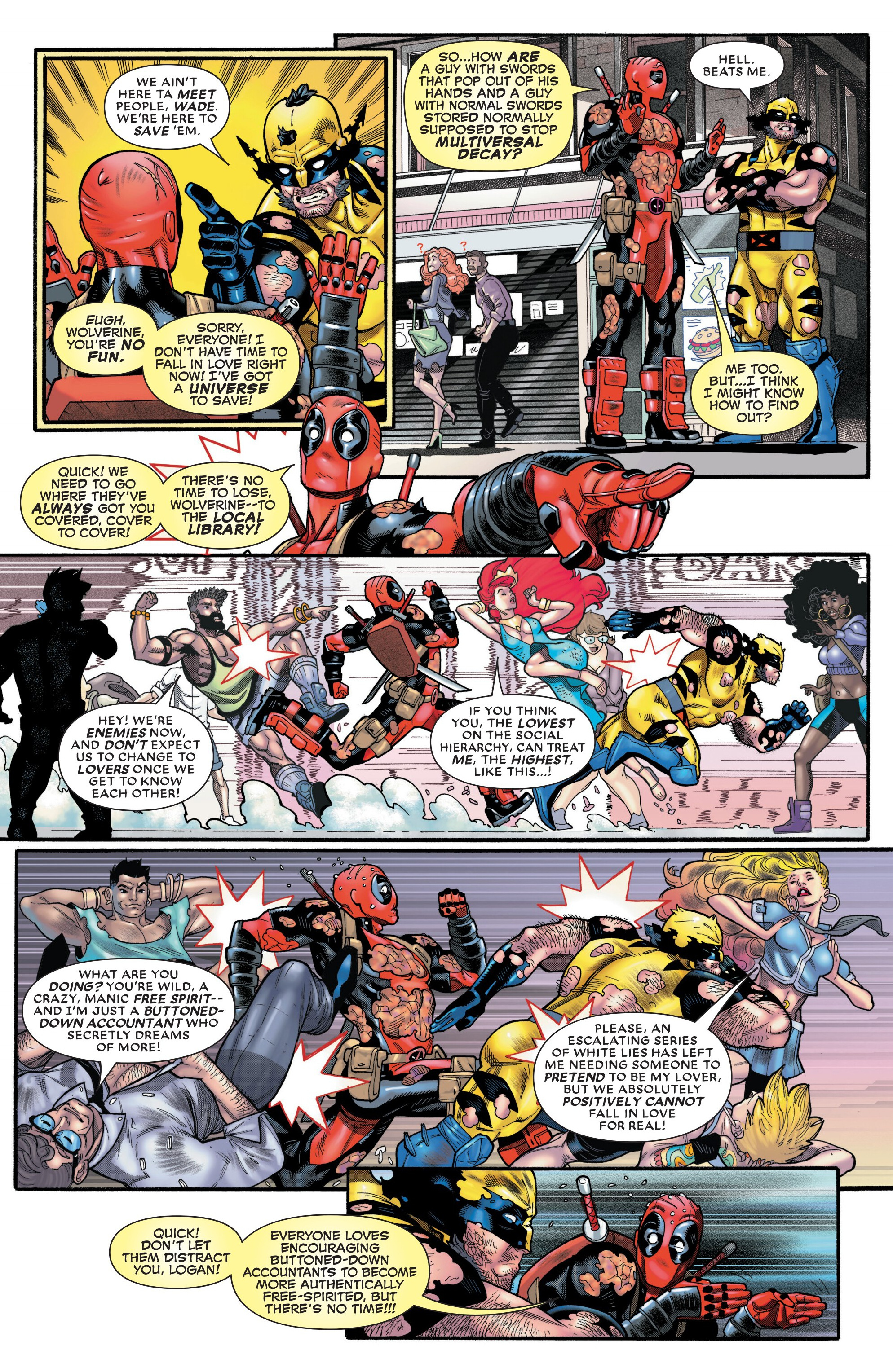 Deadpool / Wolverine: Weapon X-Traction (2024-): Chapter 1 - Page 24