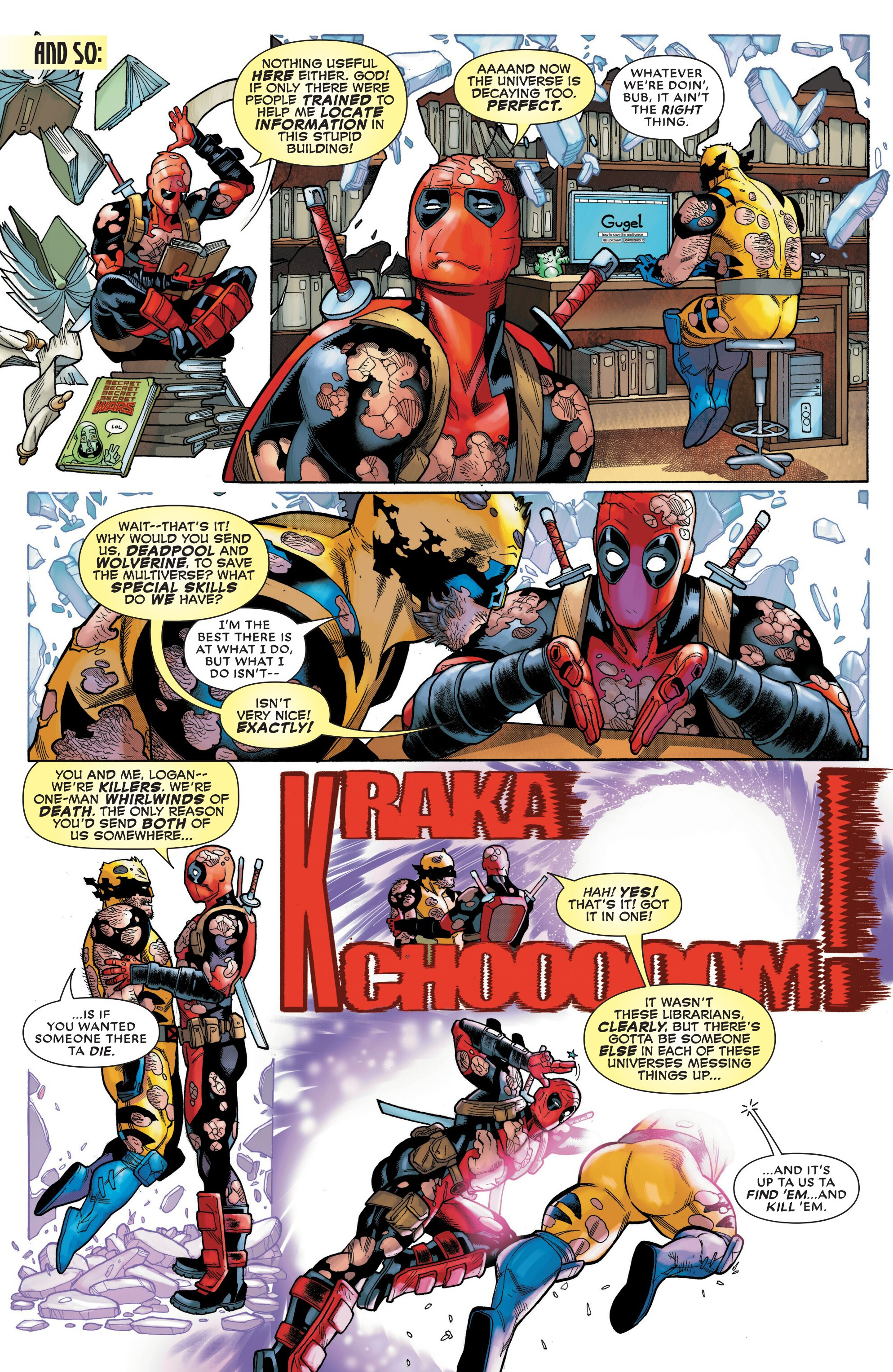 Deadpool / Wolverine: Weapon X-Traction (2024-): Chapter 1 - Page 27