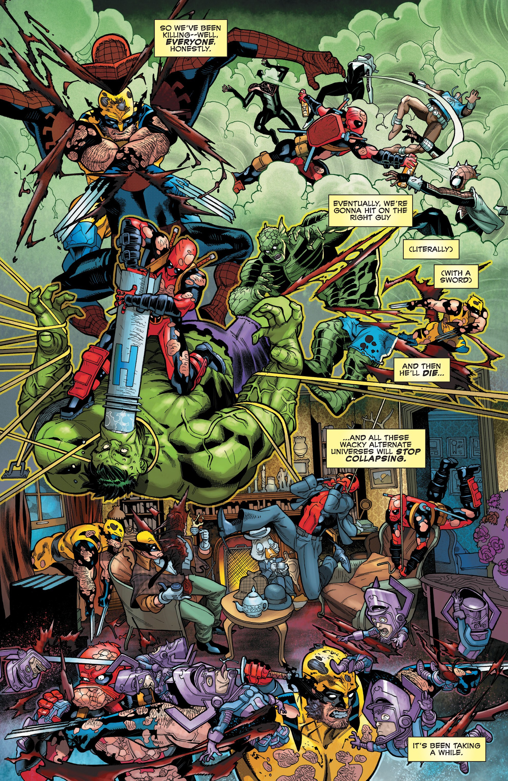 Deadpool / Wolverine: Weapon X-Traction (2024-): Chapter 1 - Page 29