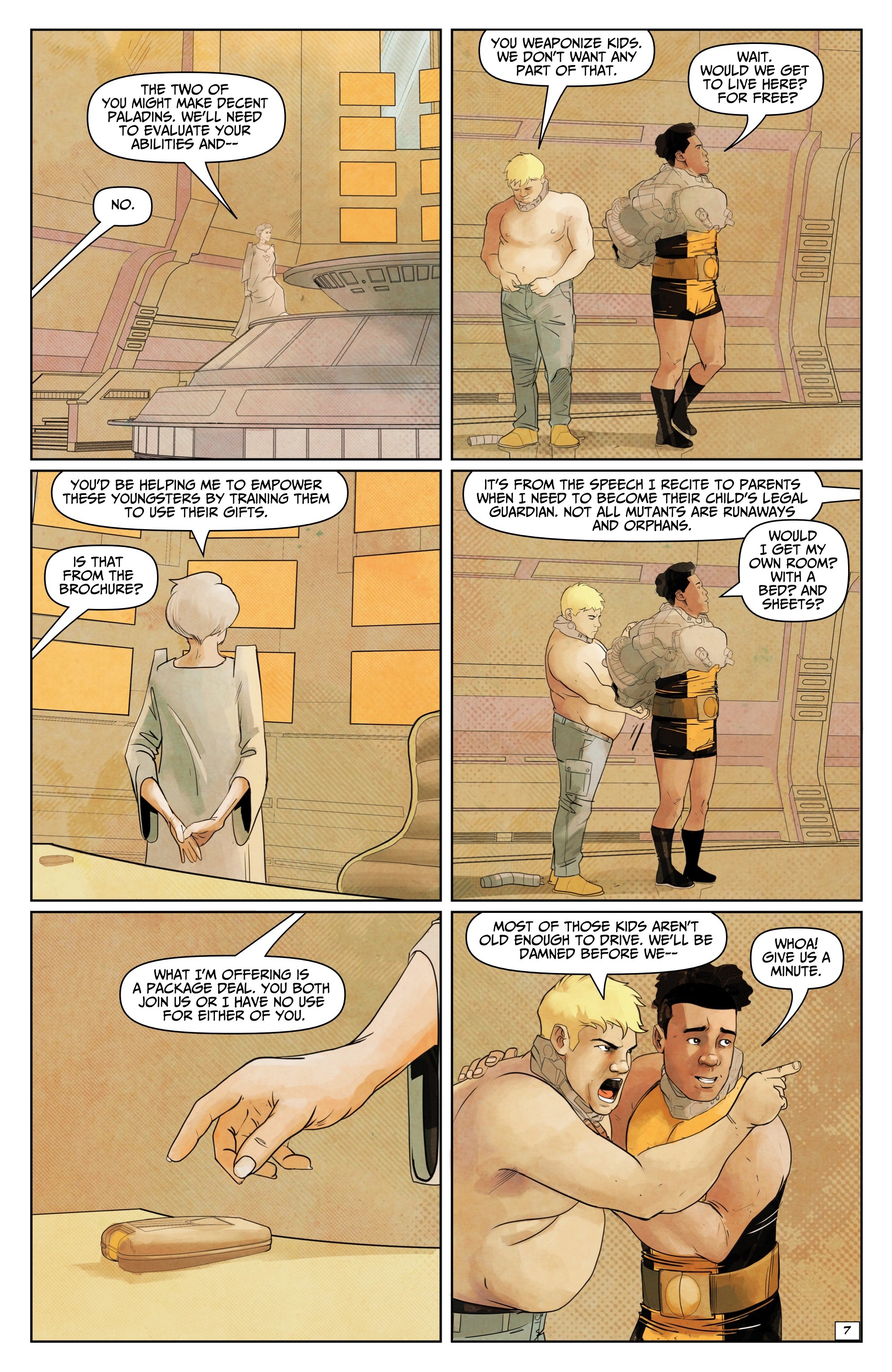 <{ $series->title }} issue 2 - Page 9