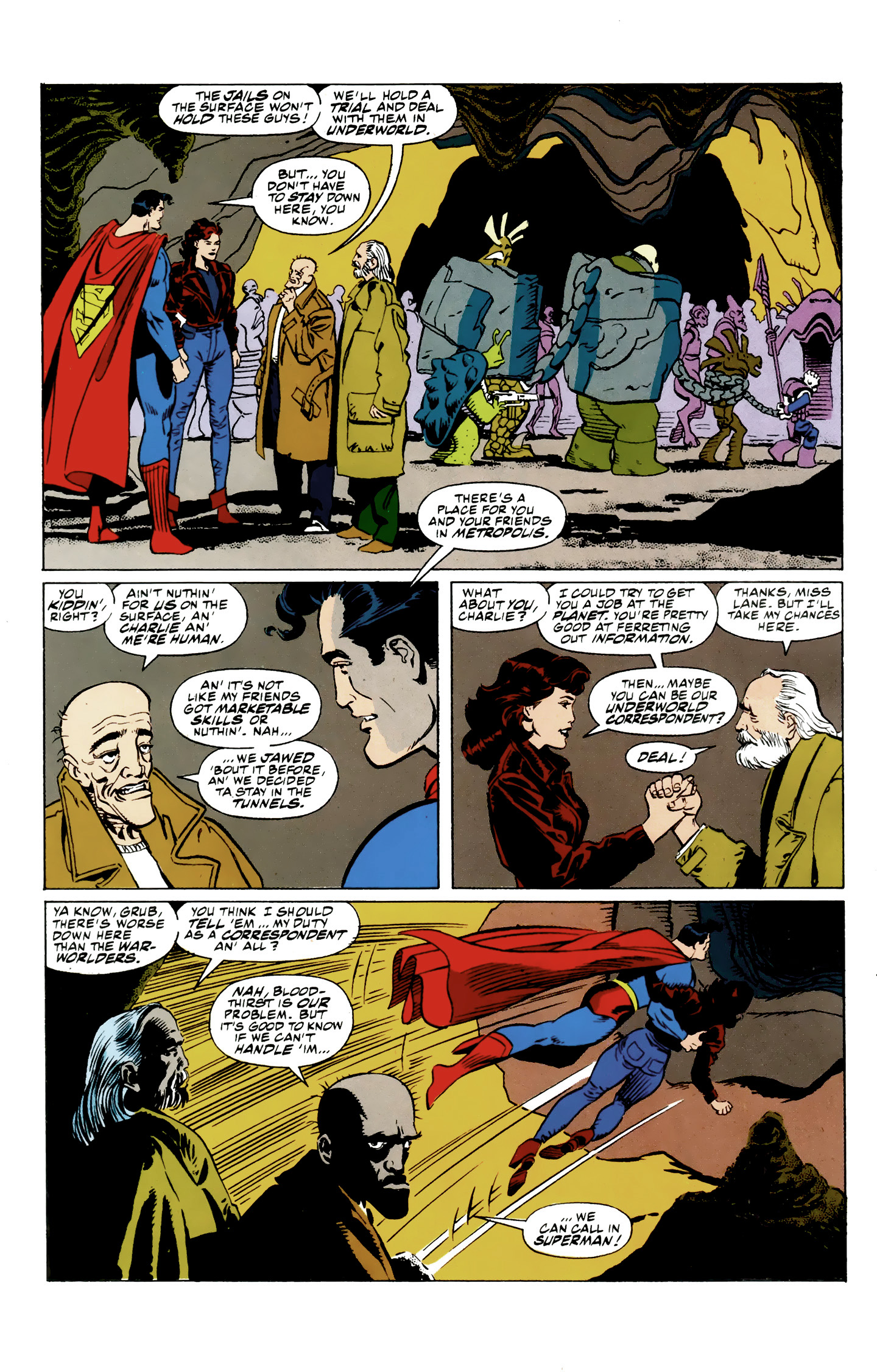 <{ $series->title }} issue 1 (Death of Superman) - Page 20