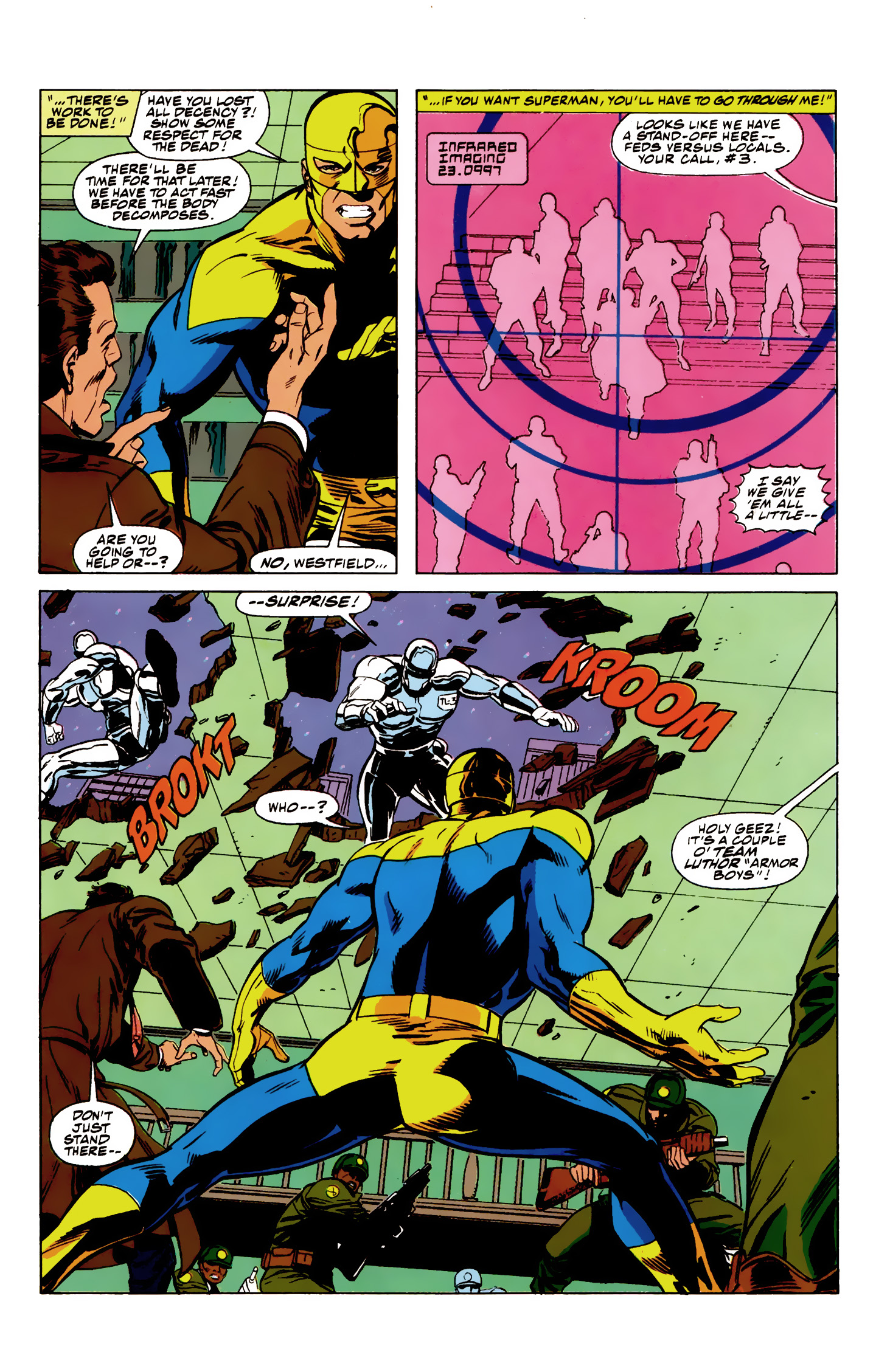 Death and Return of Superman Omnibus (1992-) issue 10 (Funeral for a Friend) - Page 5