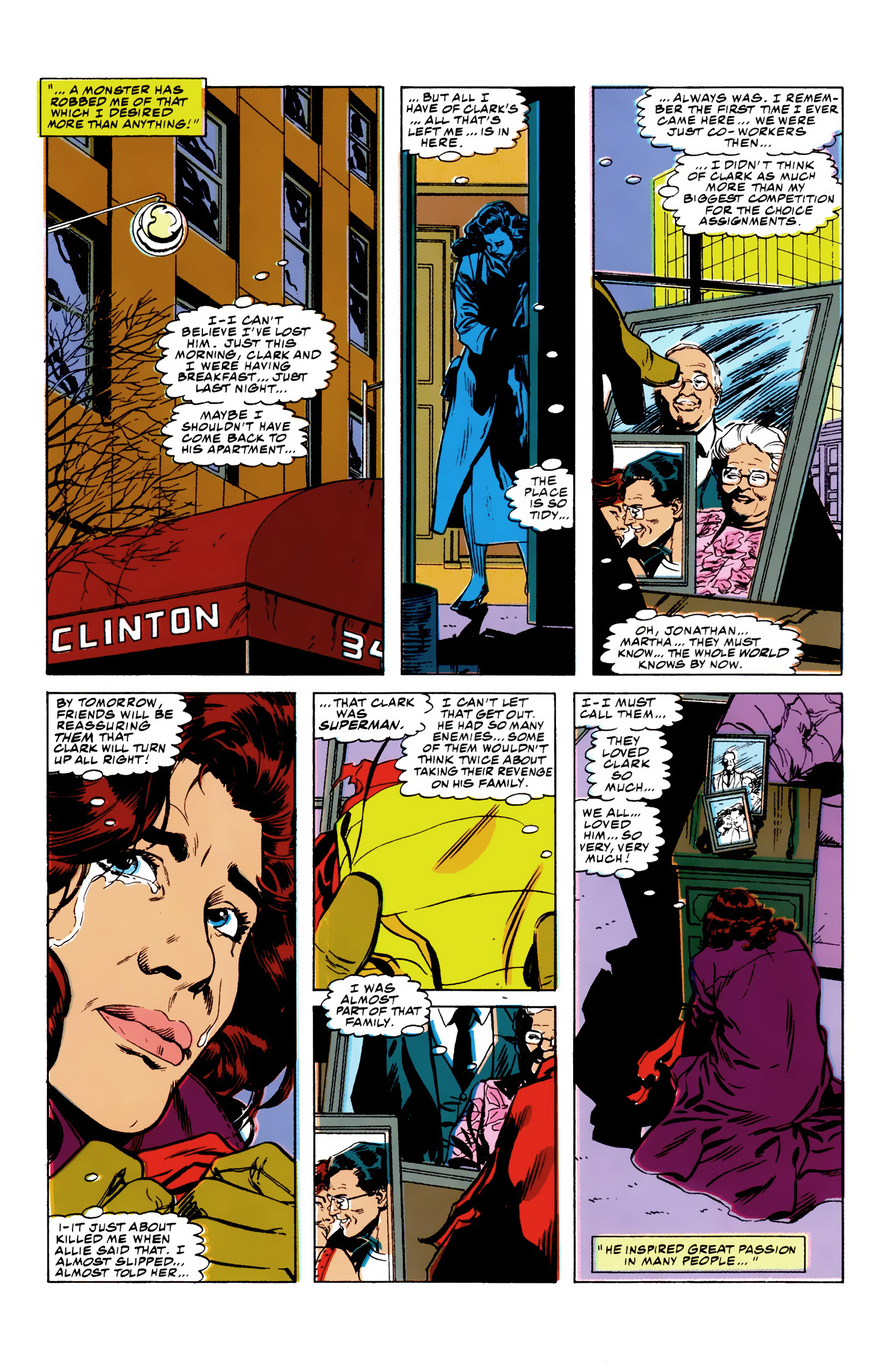 Death and Return of Superman Omnibus (1992-) issue 10 (Funeral for a Friend) - Page 14