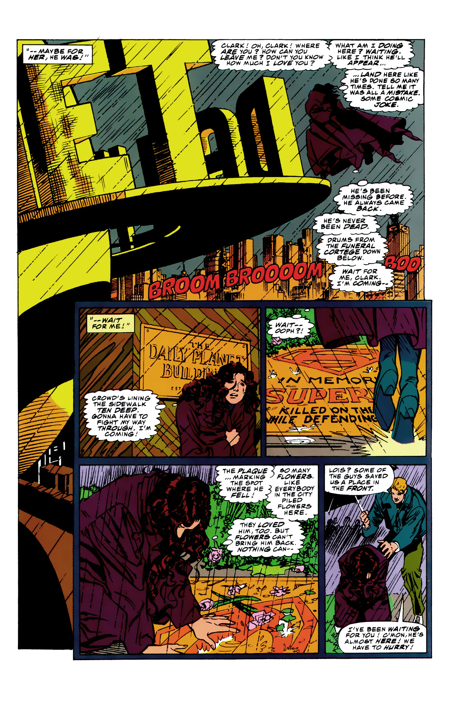 Death and Return of Superman Omnibus (1992-) issue 11 (Funeral for a Friend) - Page 6