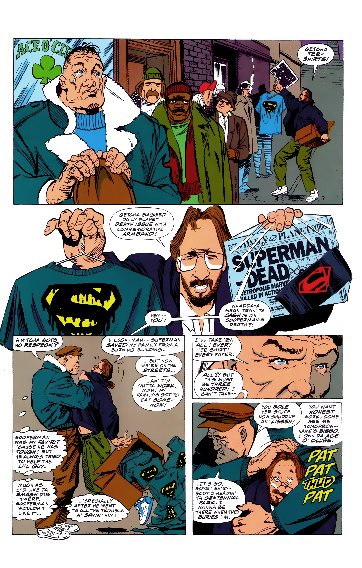 Death and Return of Superman Omnibus (1992-) issue 11 (Funeral for a Friend) - Page 13