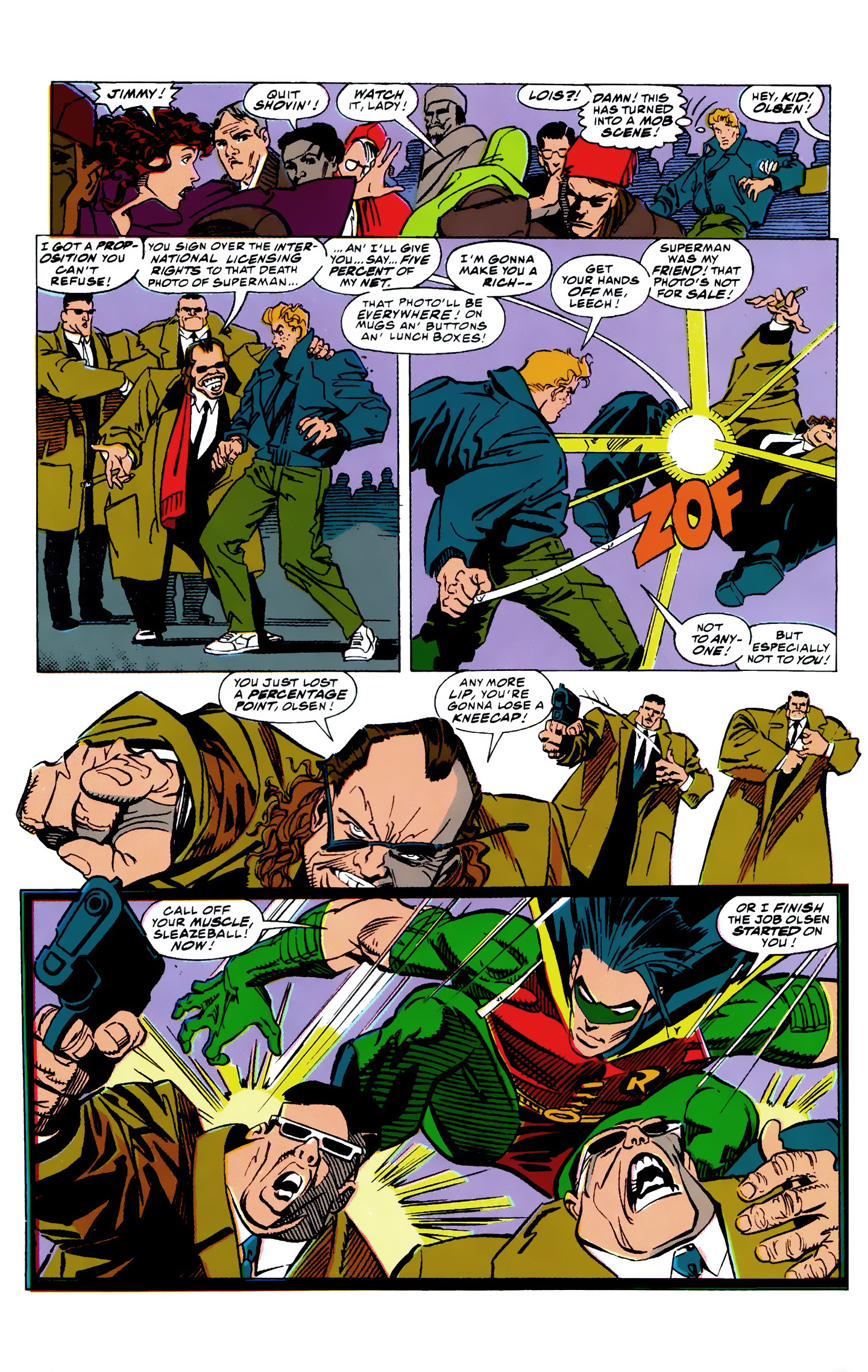 Death and Return of Superman Omnibus (1992-) issue 11 (Funeral for a Friend) - Page 15