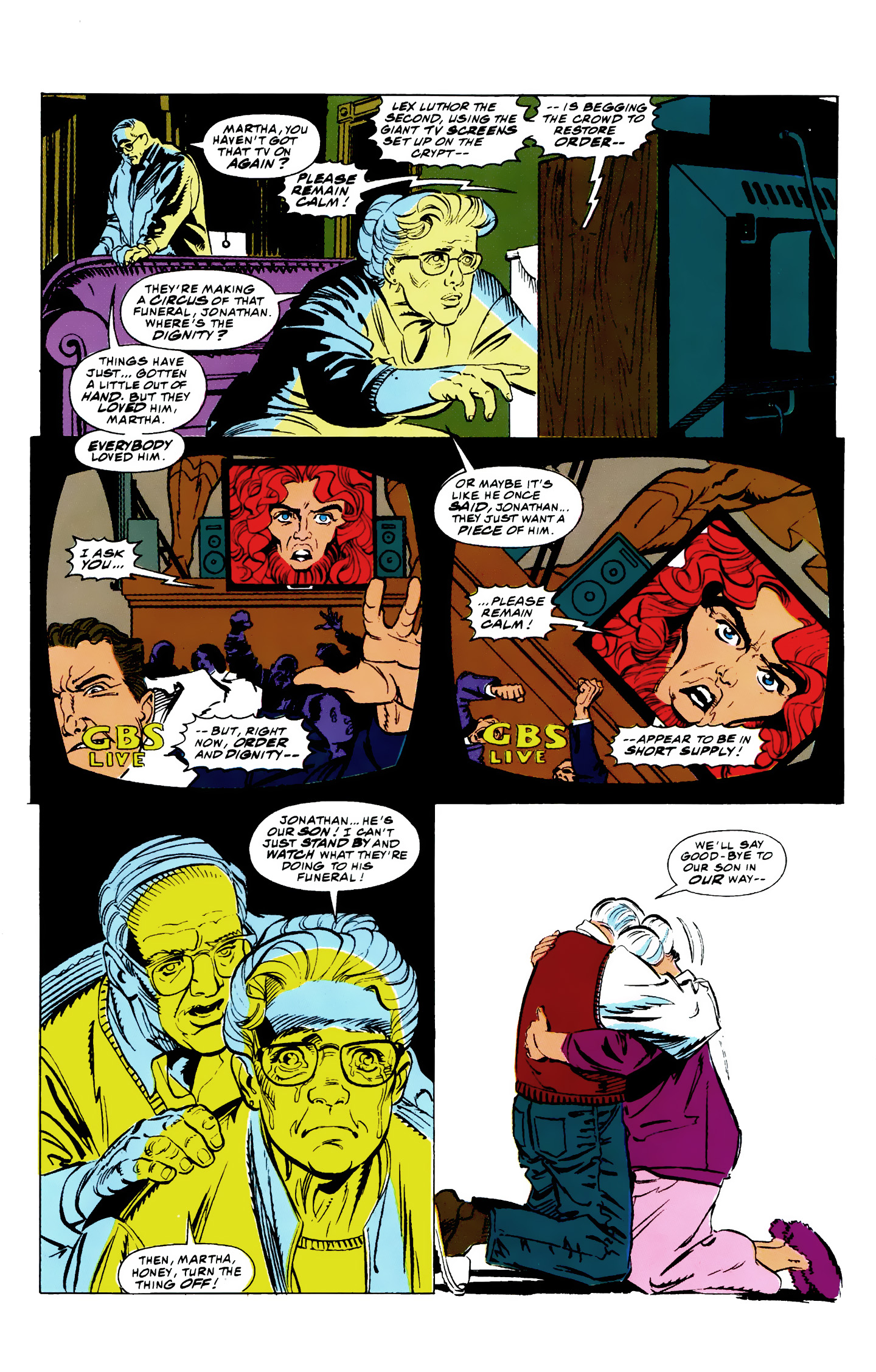 Death and Return of Superman Omnibus (1992-) issue 11 (Funeral for a Friend) - Page 17