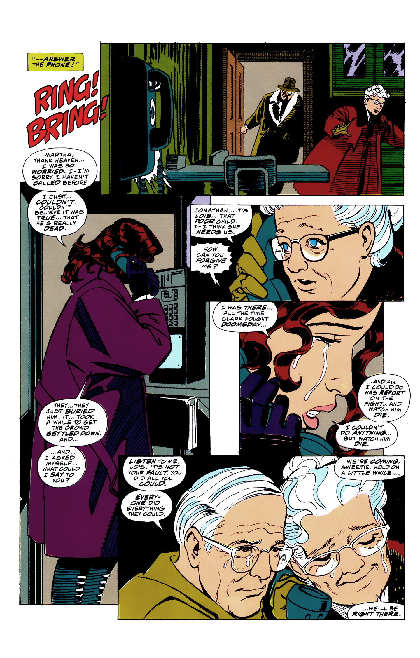 Death and Return of Superman Omnibus (1992-) issue 11 (Funeral for a Friend) - Page 22