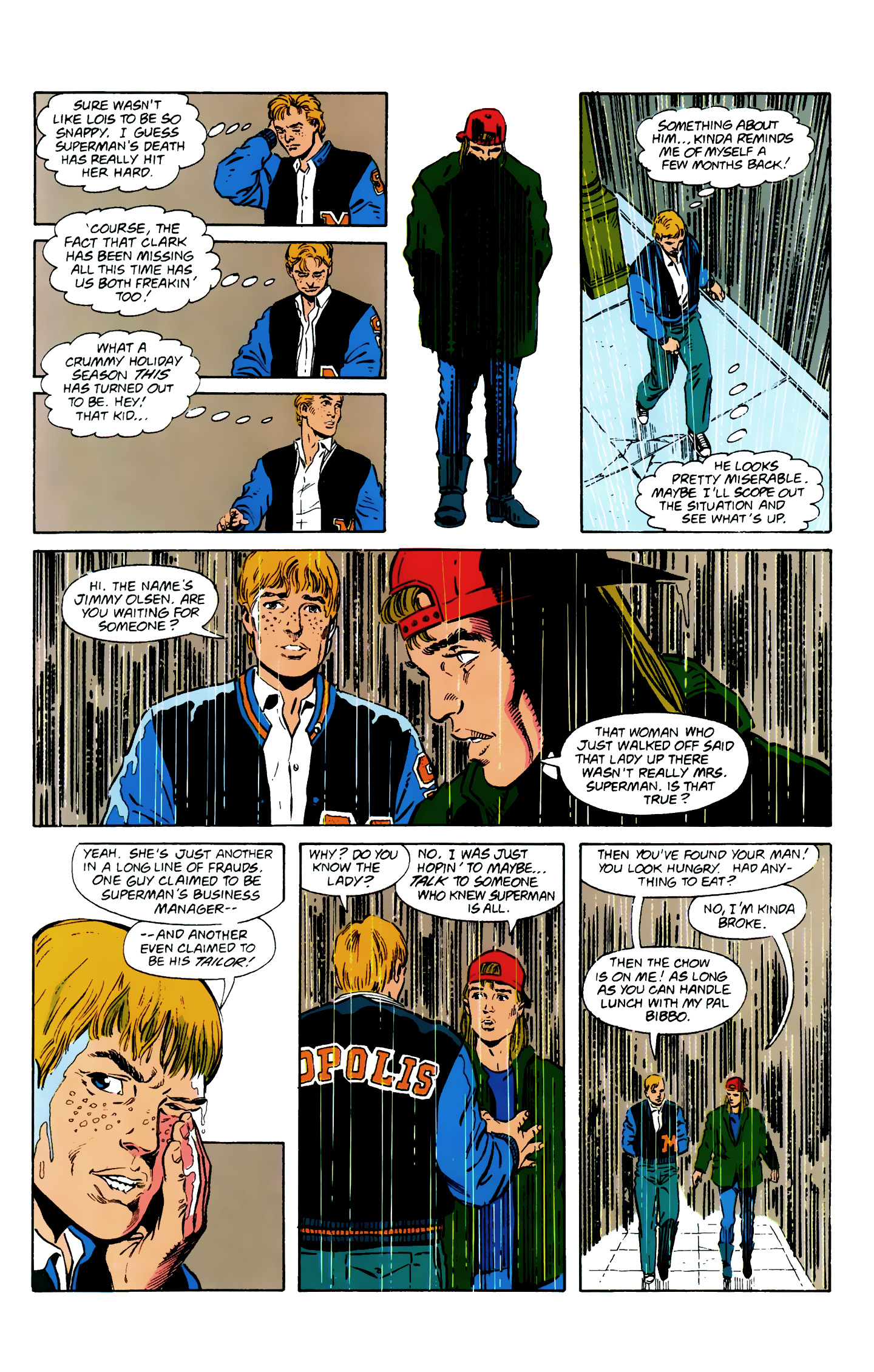 Death and Return of Superman Omnibus (1992-) issue 12 (Funeral for a Friend) - Page 6