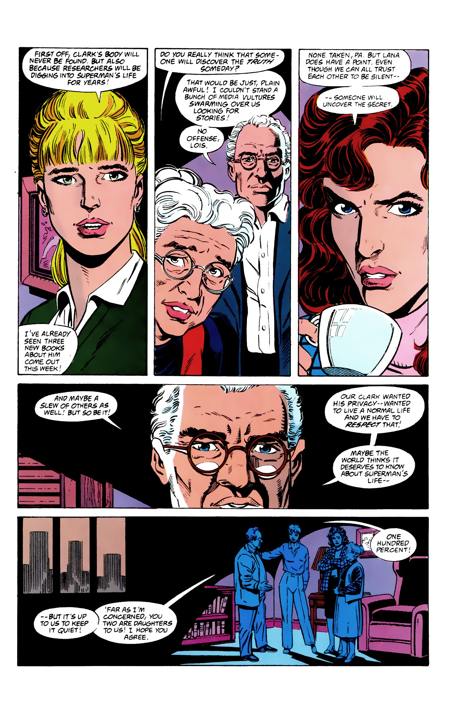 Death and Return of Superman Omnibus (1992-) issue 12 (Funeral for a Friend) - Page 15