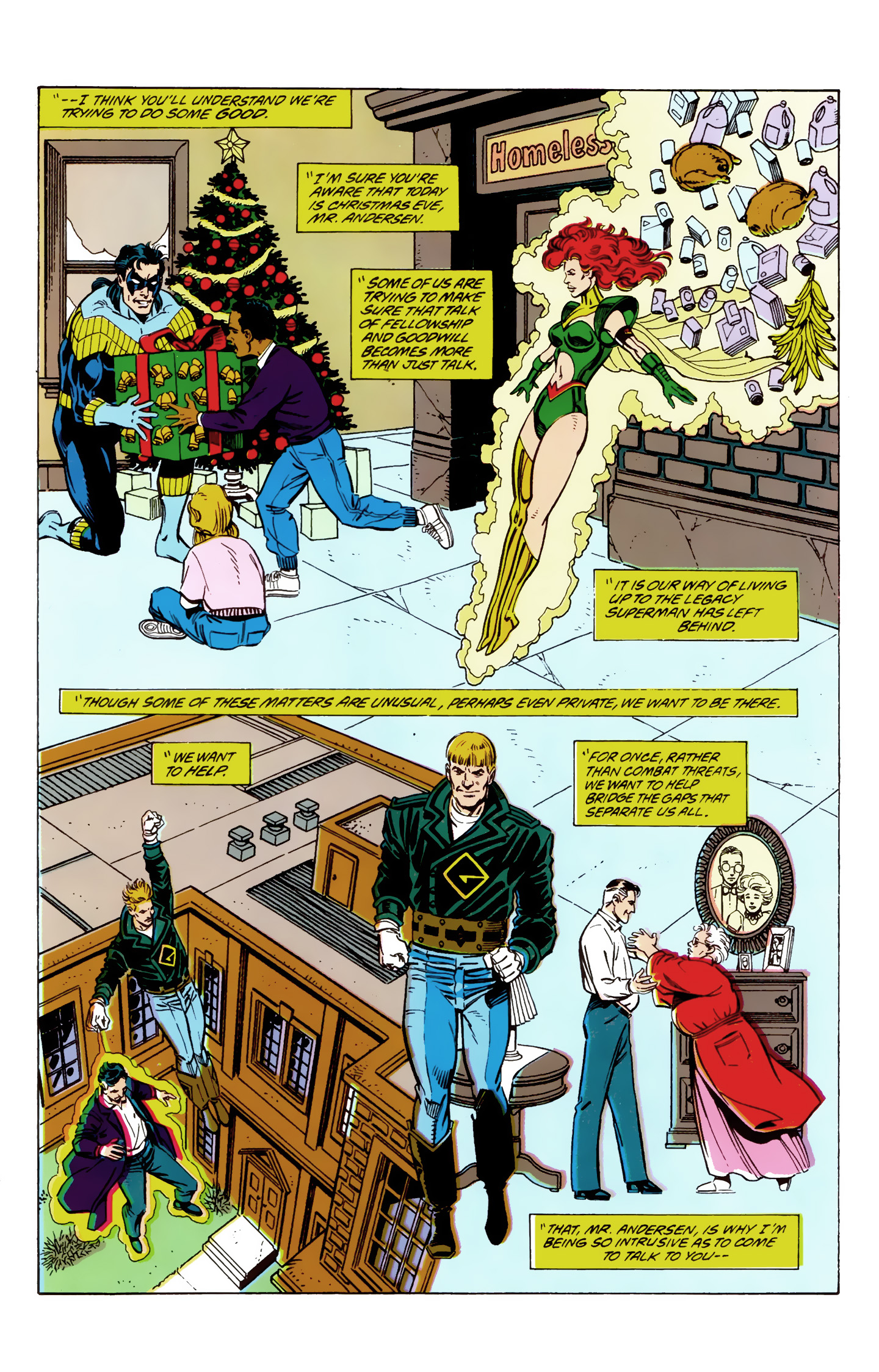 Death and Return of Superman Omnibus (1992-) issue 12 (Funeral for a Friend) - Page 17