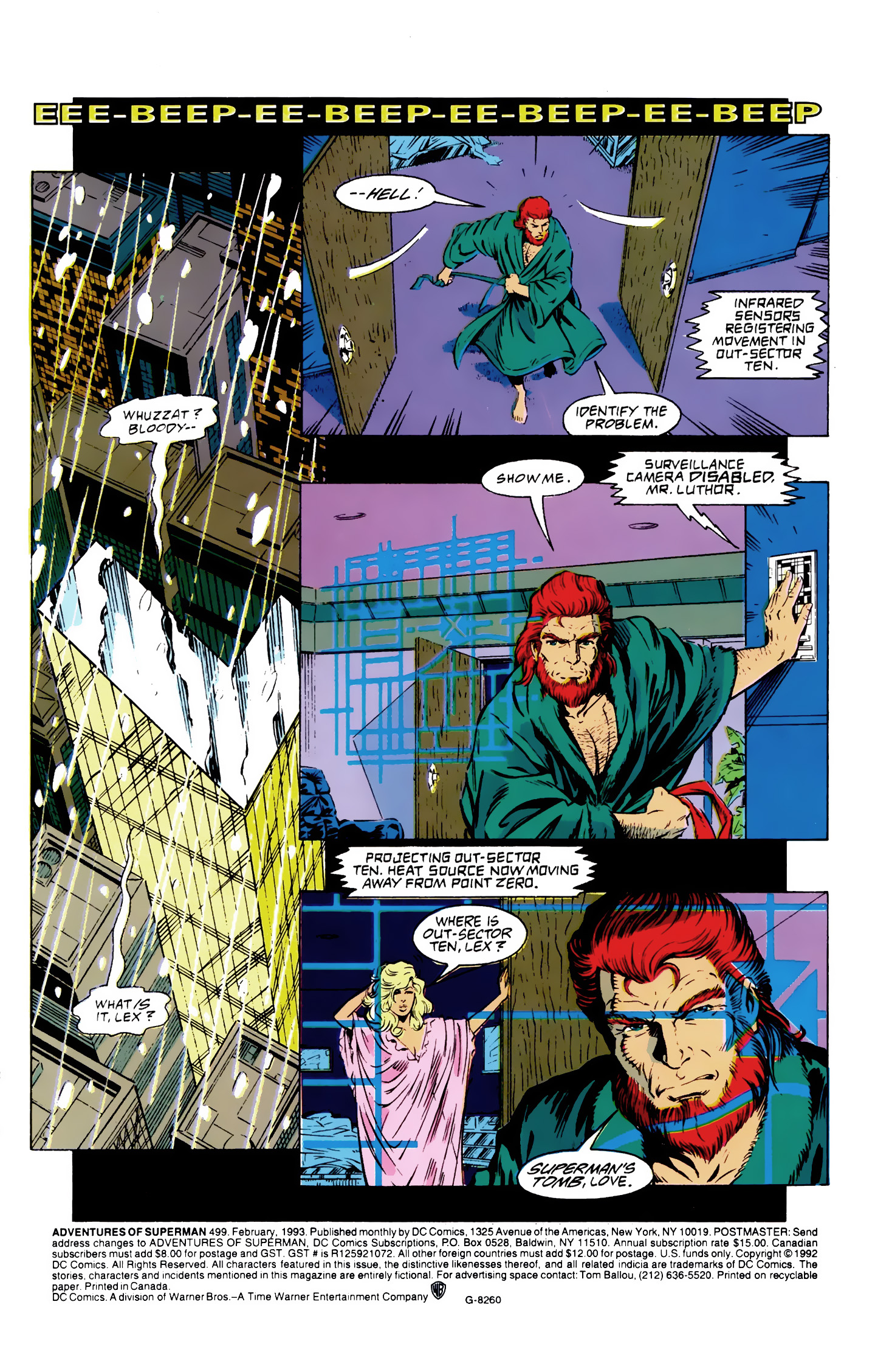 Death and Return of Superman Omnibus (1992-) issue 13 (Funeral for a Friend) - Page 2