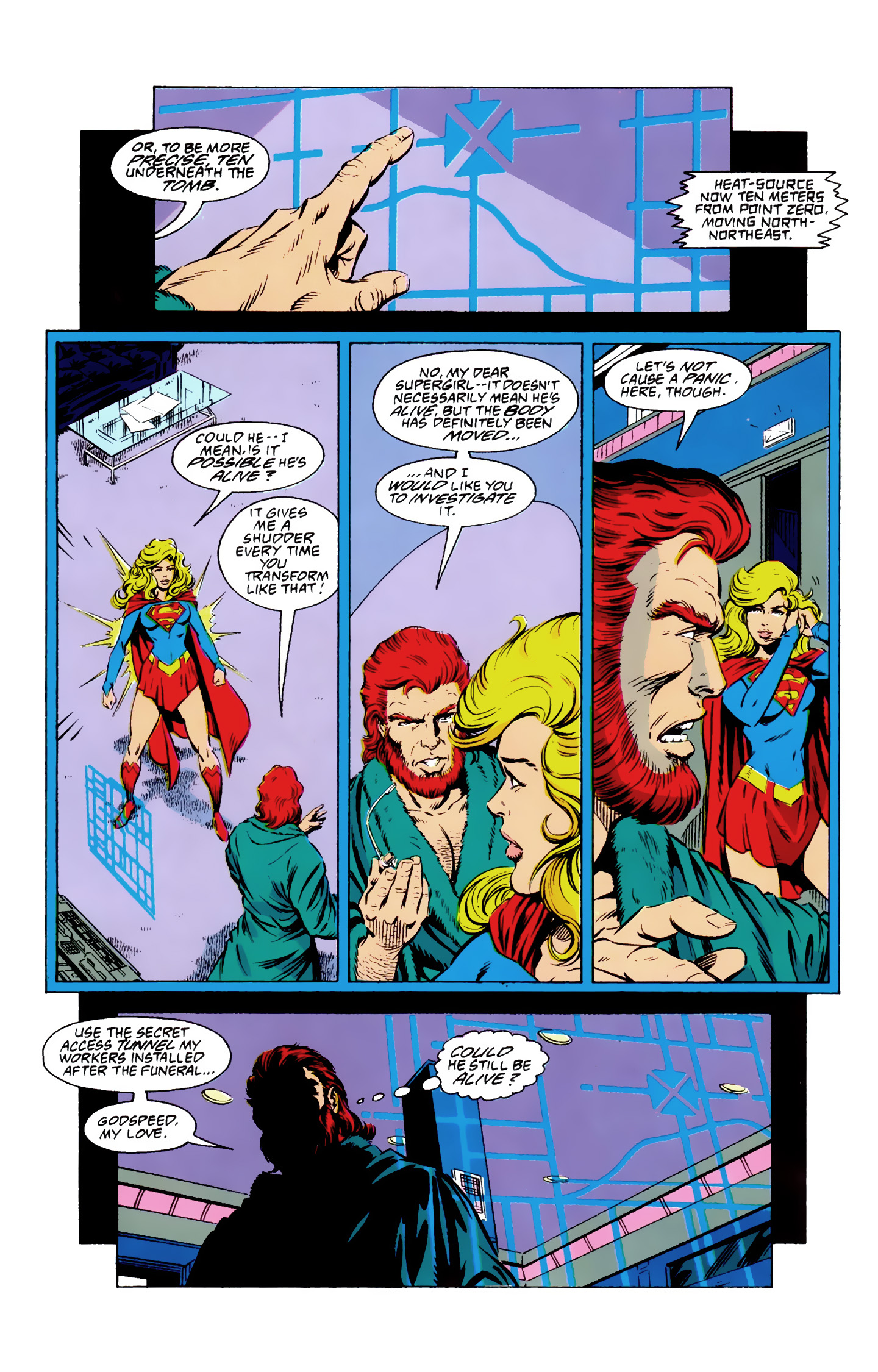 Death and Return of Superman Omnibus (1992-) issue 13 (Funeral for a Friend) - Page 3