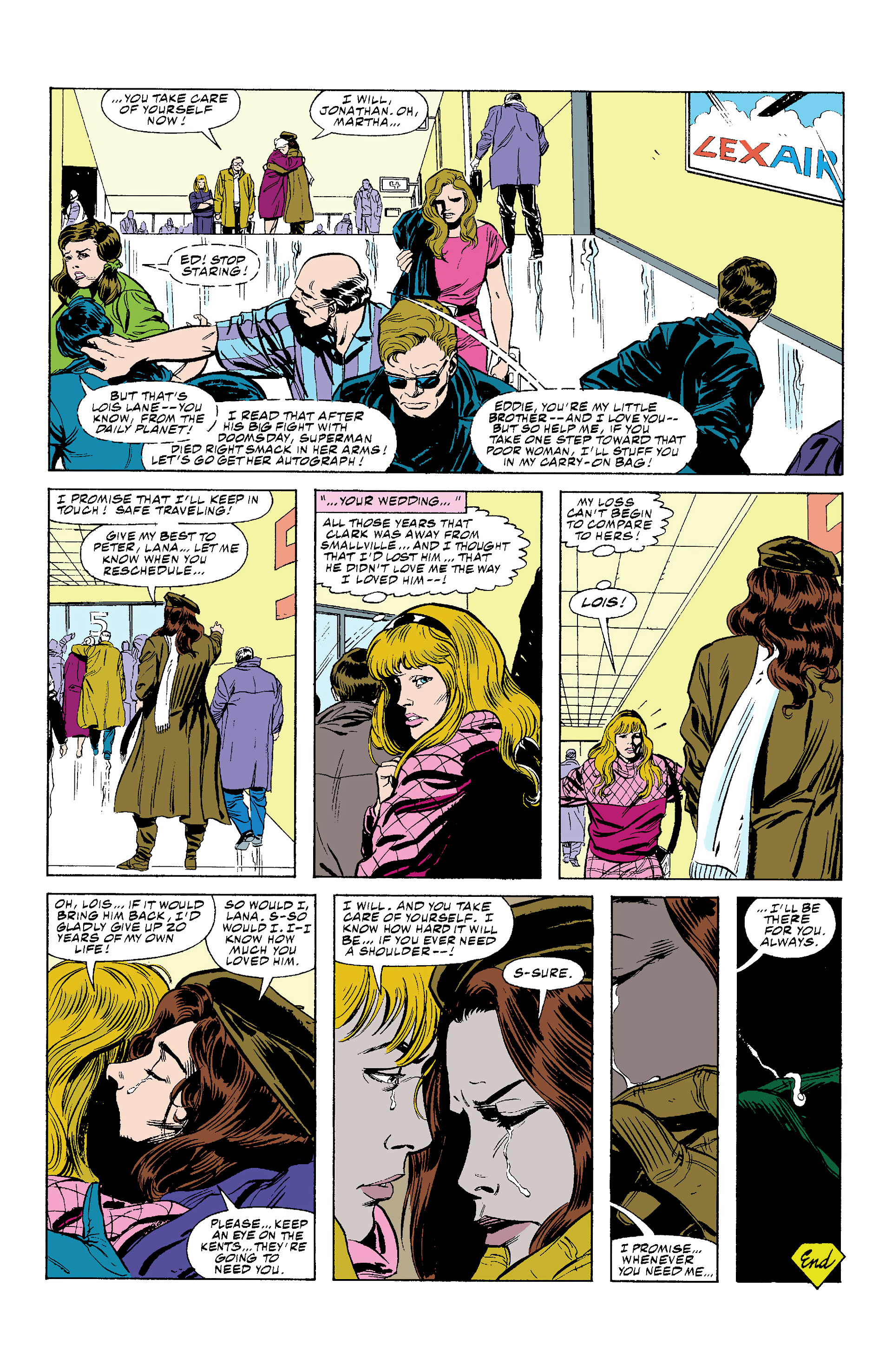 Death and Return of Superman Omnibus (1992-) issue 14 (Funeral for a Friend) - Page 21