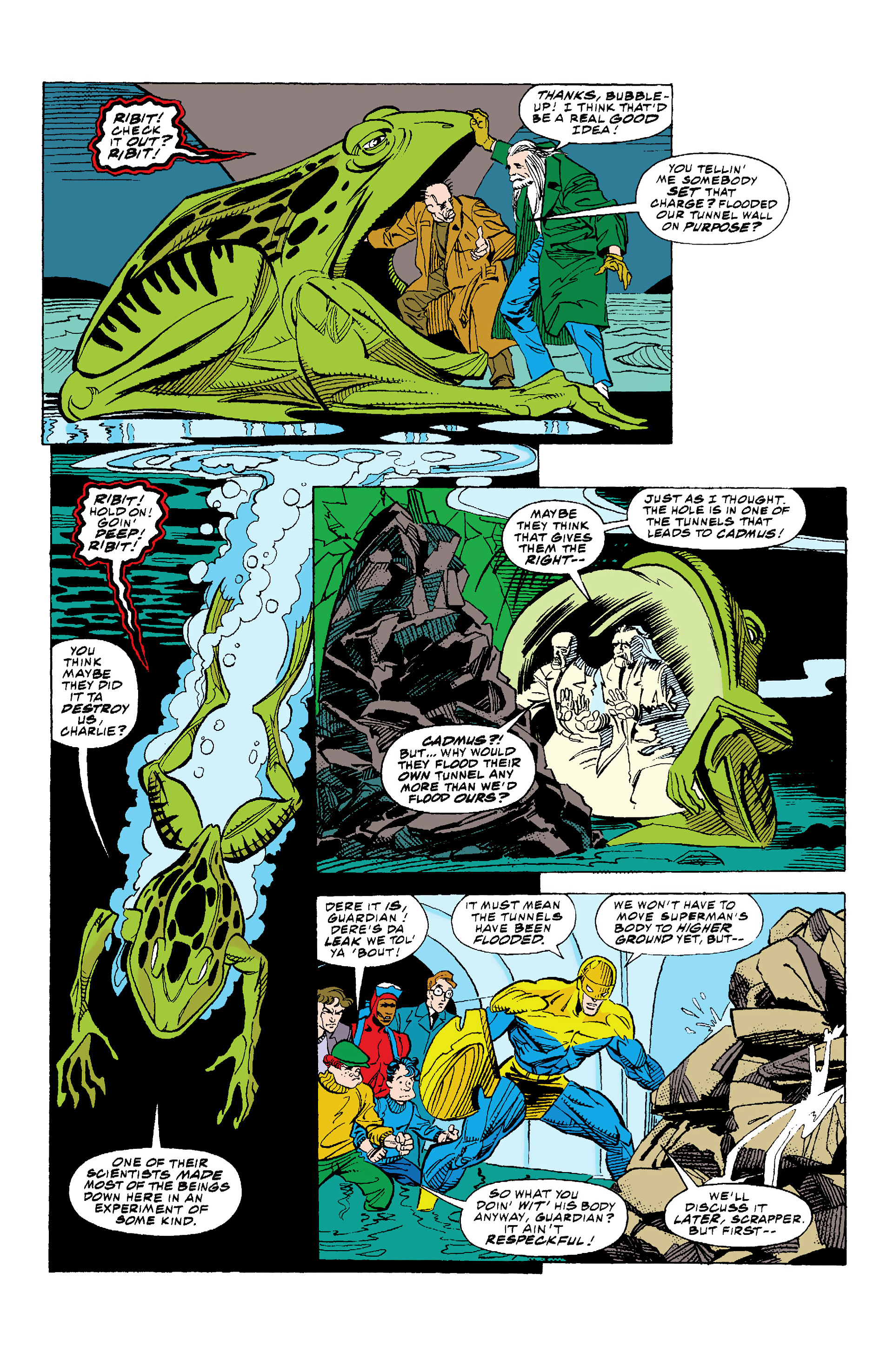 Death and Return of Superman Omnibus (1992-) issue 15 (Funeral for a Friend) - Page 10