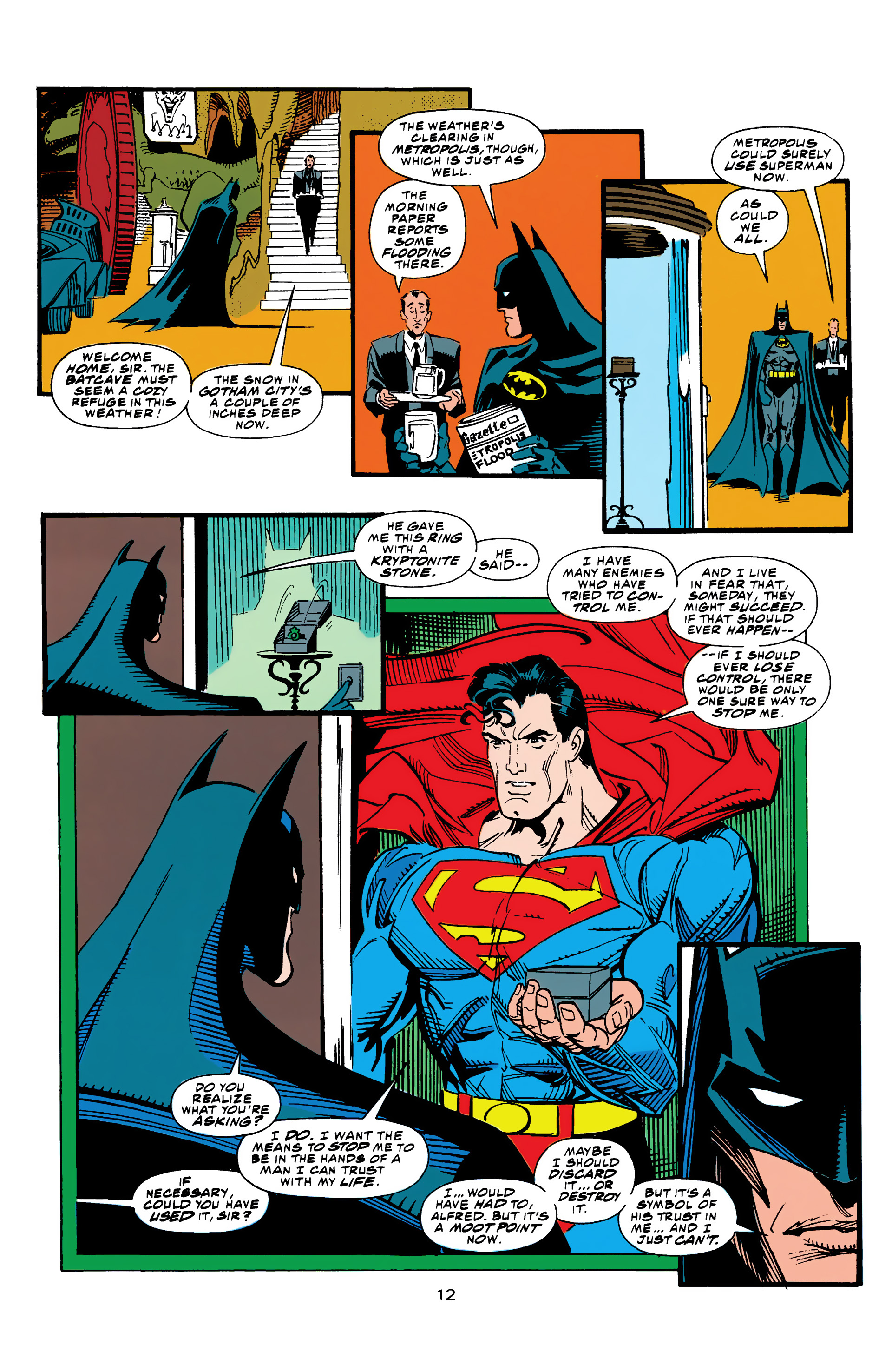 Death and Return of Superman Omnibus (1992-) issue 15 (Funeral for a Friend) - Page 12