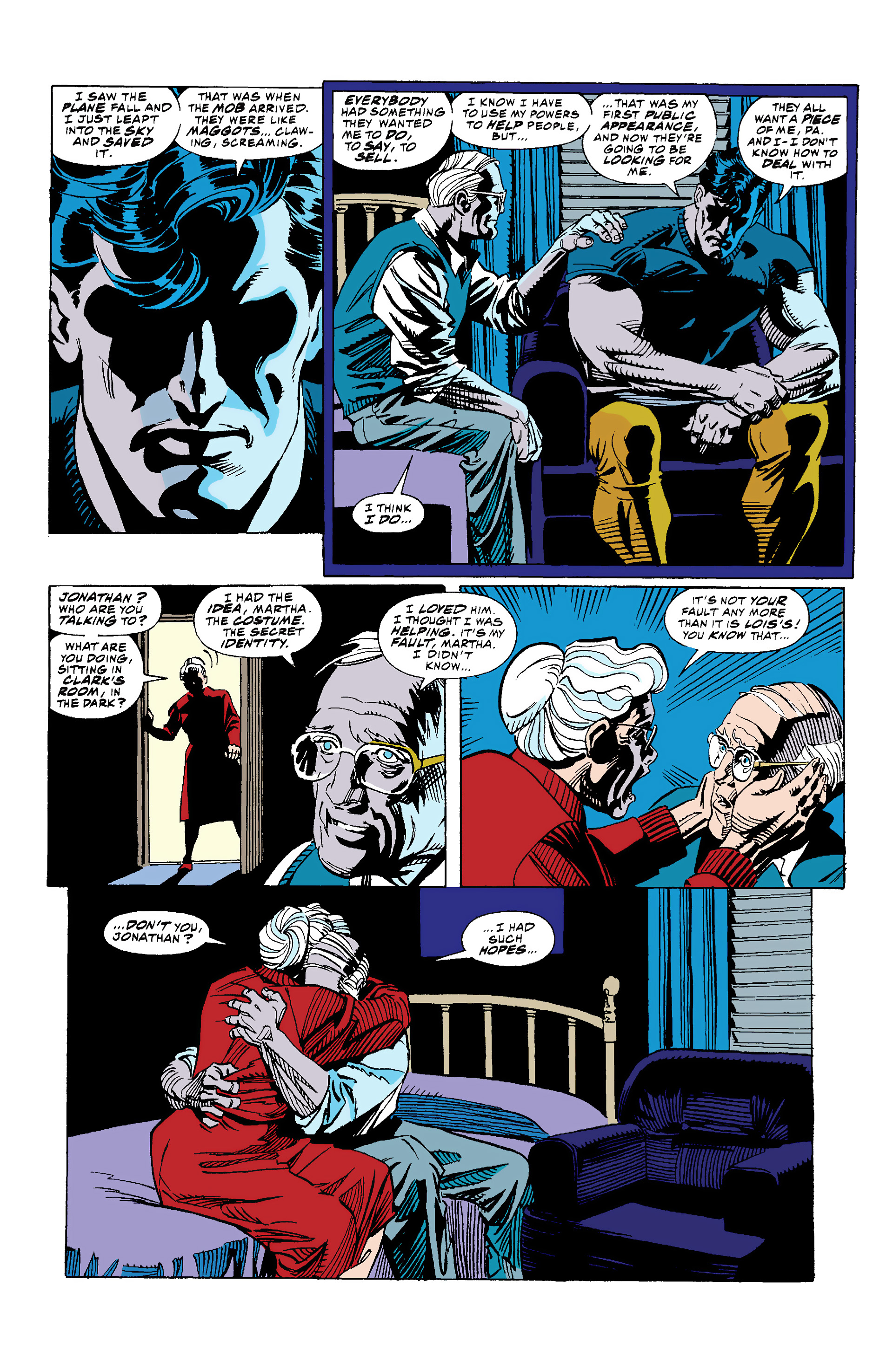 Death and Return of Superman Omnibus (1992-) issue 15 (Funeral for a Friend) - Page 15