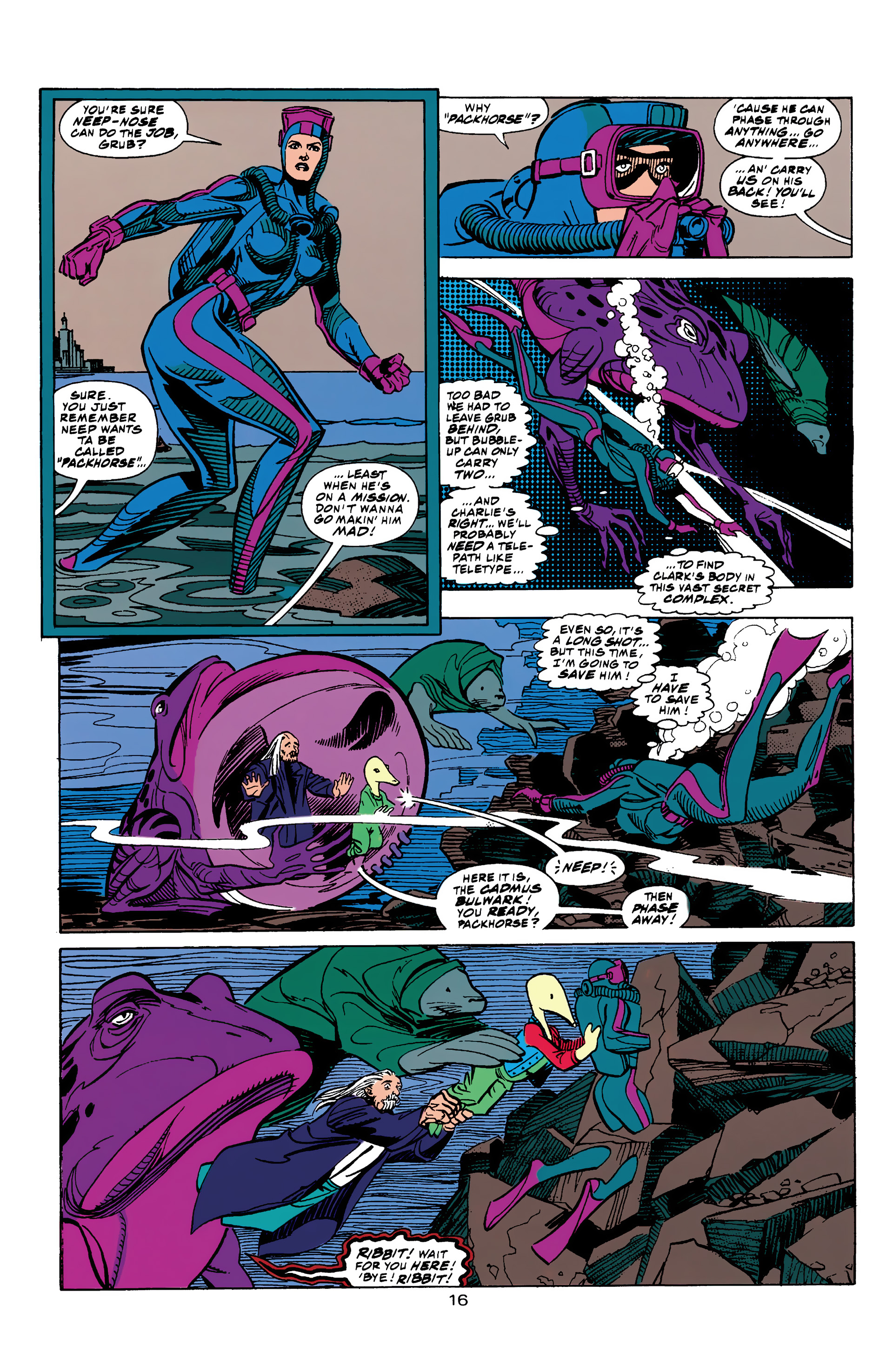 Death and Return of Superman Omnibus (1992-) issue 15 (Funeral for a Friend) - Page 16