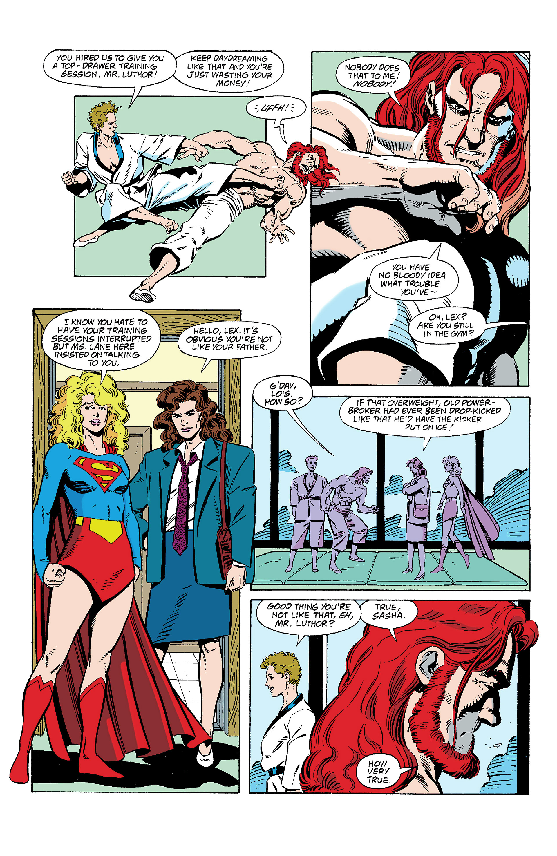 Death and Return of Superman Omnibus (1992-) issue 16 (Funeral for a Friend) - Page 4