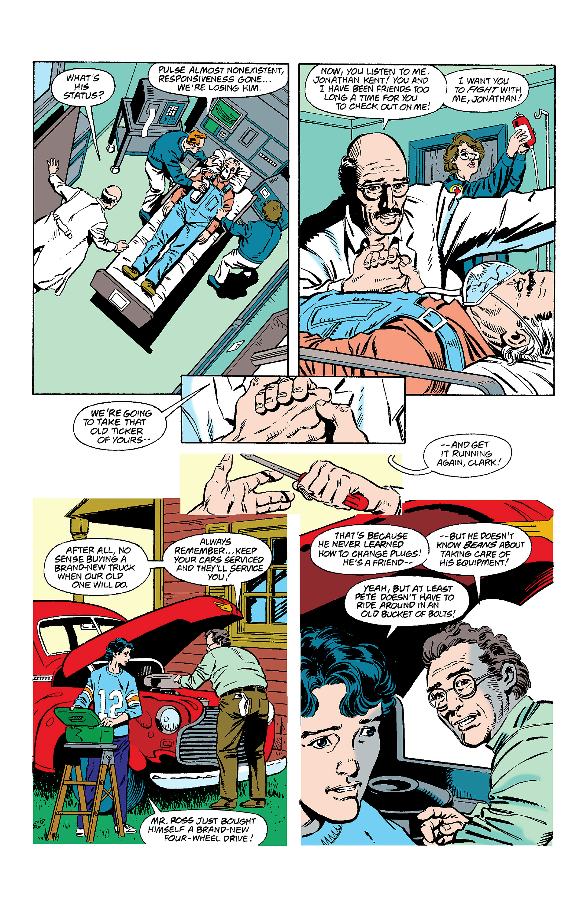 Death and Return of Superman Omnibus (1992-) issue 16 (Funeral for a Friend) - Page 7