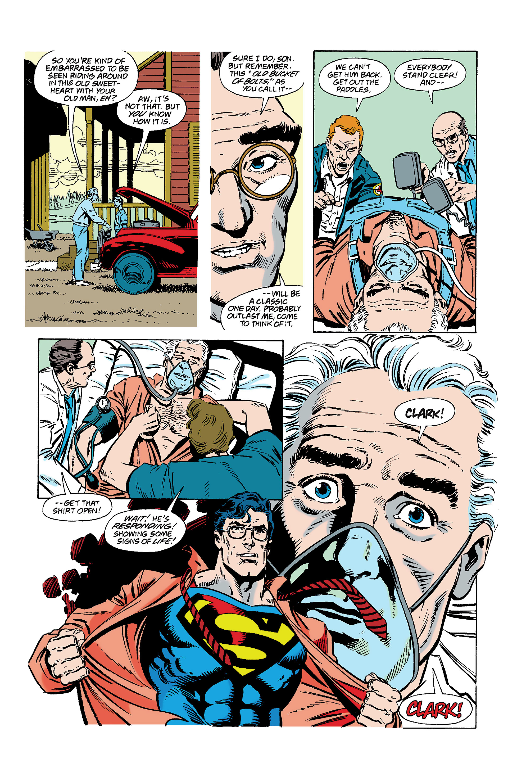 Death and Return of Superman Omnibus (1992-) issue 16 (Funeral for a Friend) - Page 8