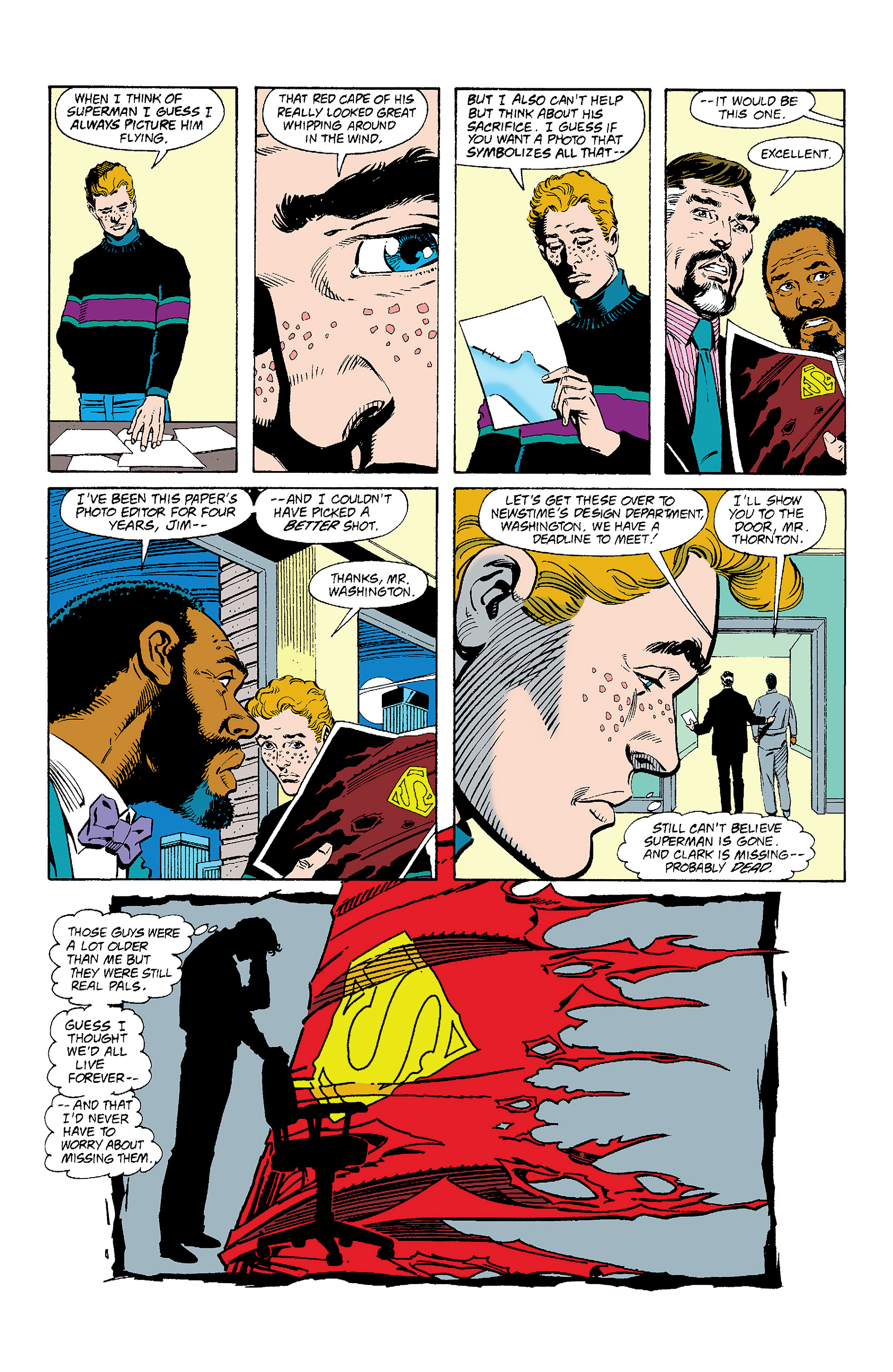 Death and Return of Superman Omnibus (1992-) issue 16 (Funeral for a Friend) - Page 11