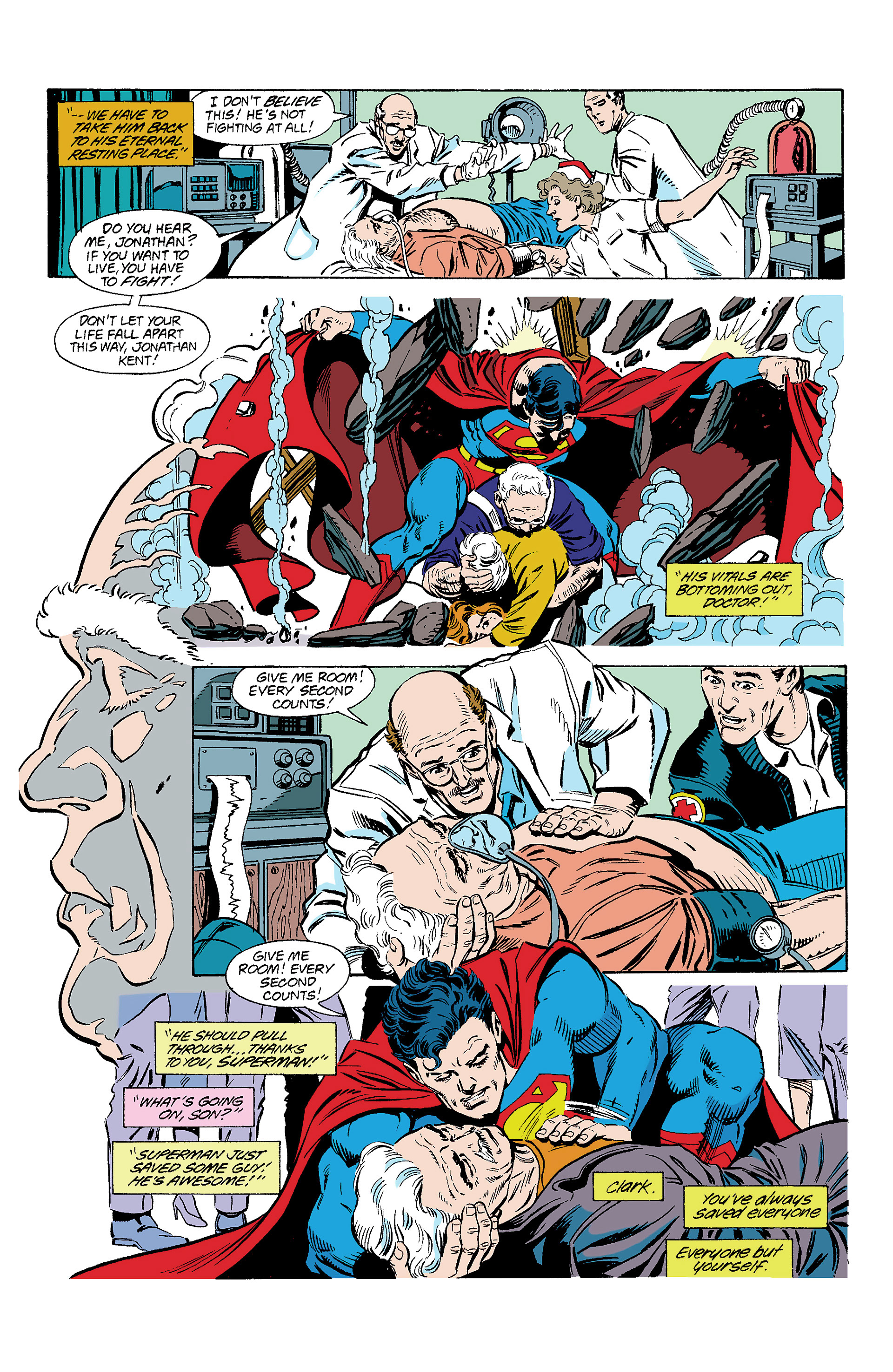 Death and Return of Superman Omnibus (1992-) issue 16 (Funeral for a Friend) - Page 18