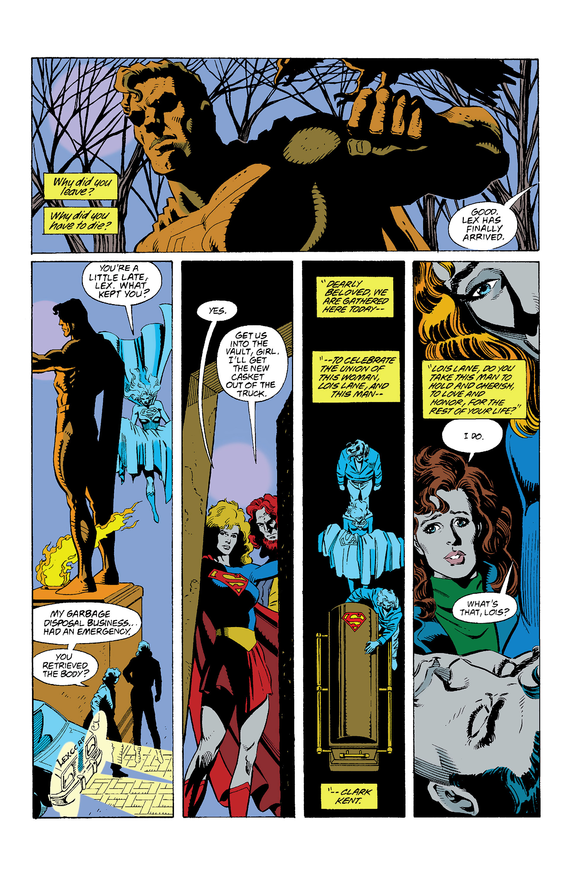 Death and Return of Superman Omnibus (1992-) issue 16 (Funeral for a Friend) - Page 19