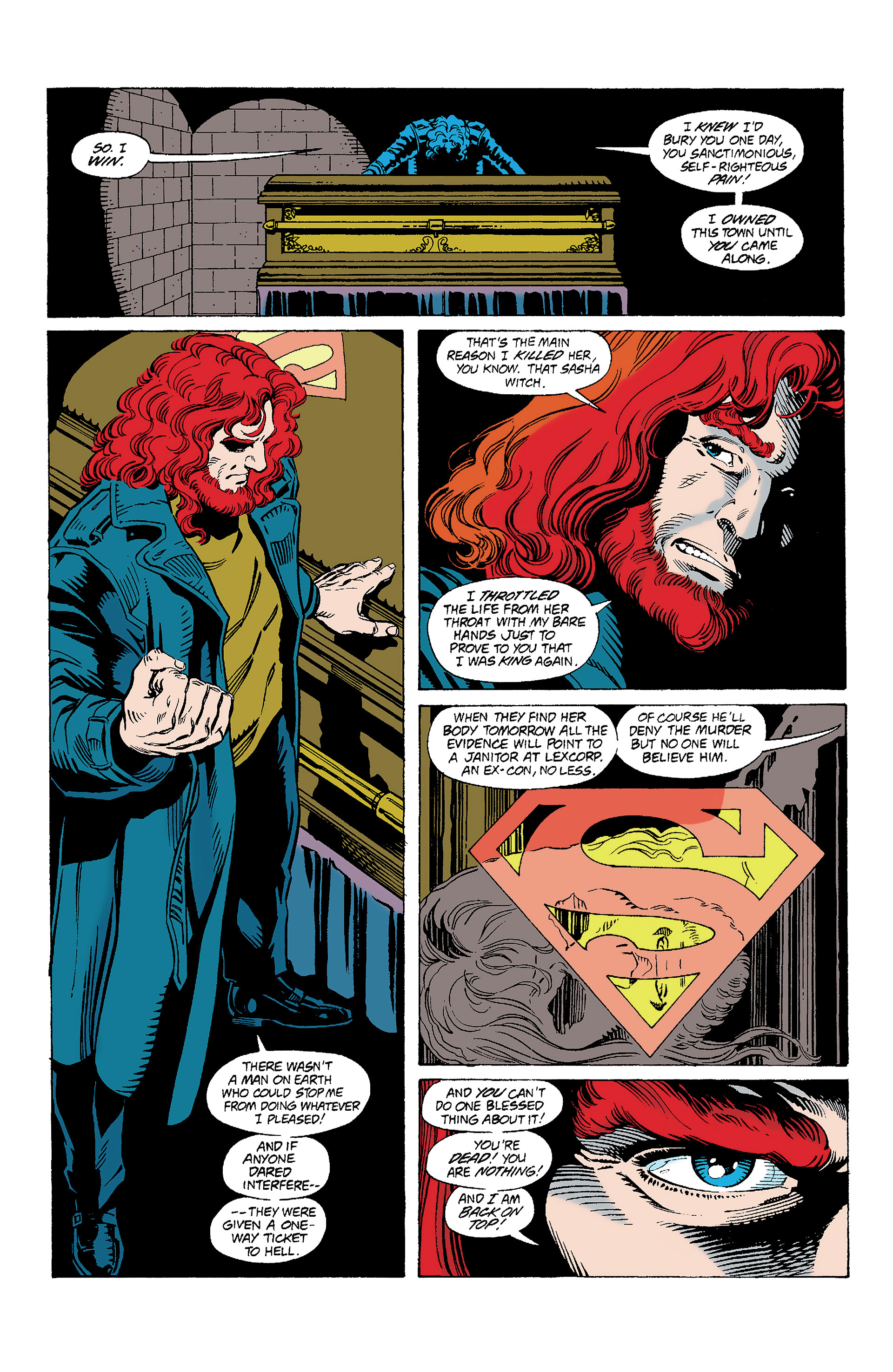 Death and Return of Superman Omnibus (1992-) issue 16 (Funeral for a Friend) - Page 21